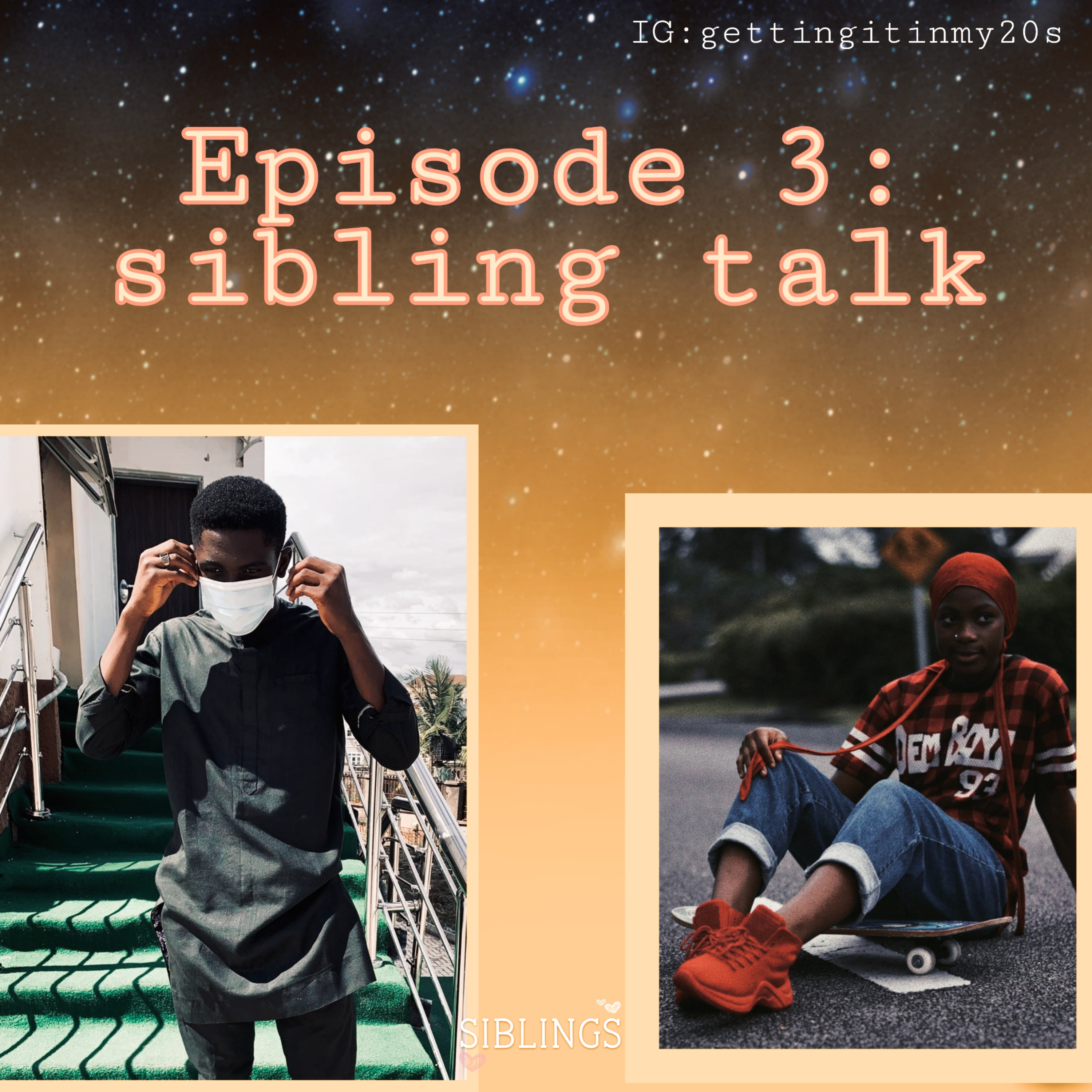 Sibling talk episode artwork