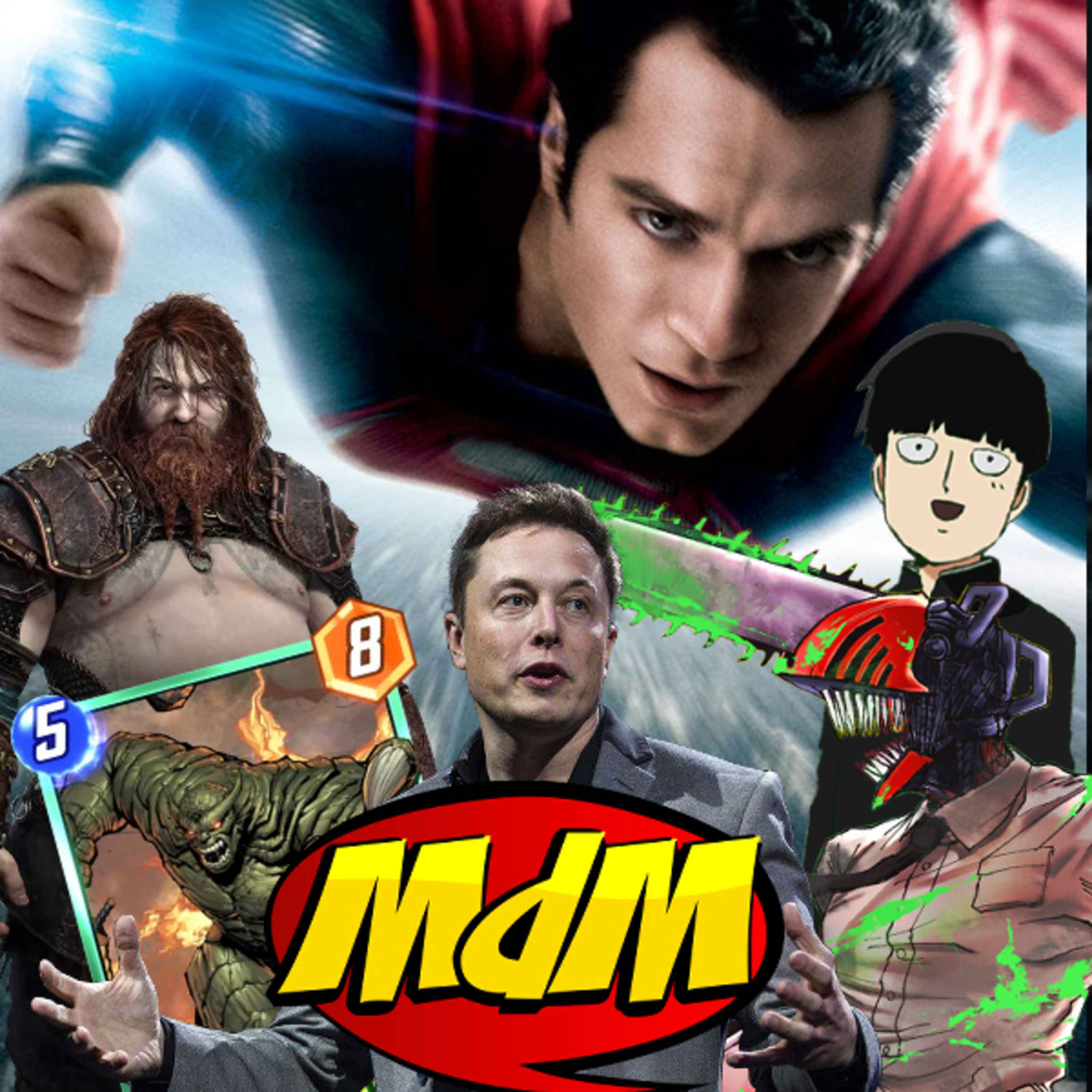Novo MdM #3: Mangás + Games + falando mal de Man of Steel por 3 horas seguidas + amendoim + comentando o fim do Twitter em tempo real episode artwork