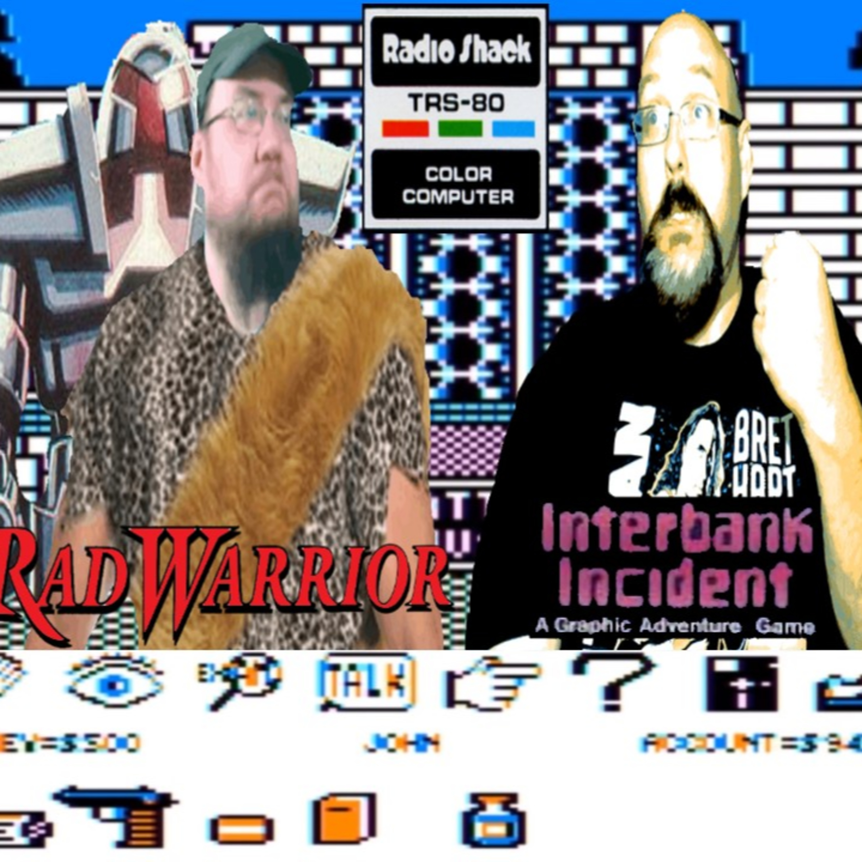TRS-80 Color Computer - Rad Warrior and Interbank Incident - ARG Presents 132