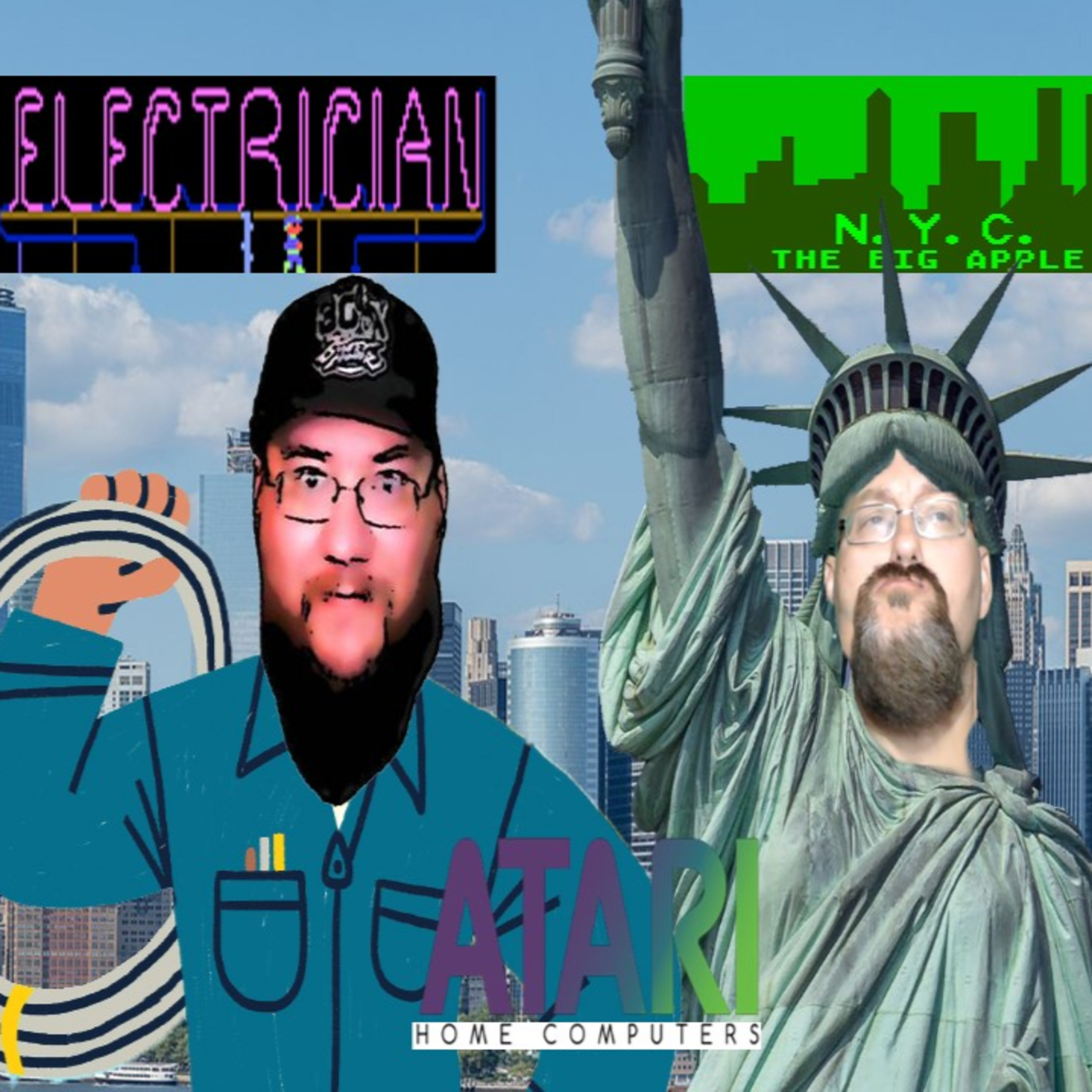 Atari 1200XL - Electrician & NYC: The Big Apple - ARG Presents 135