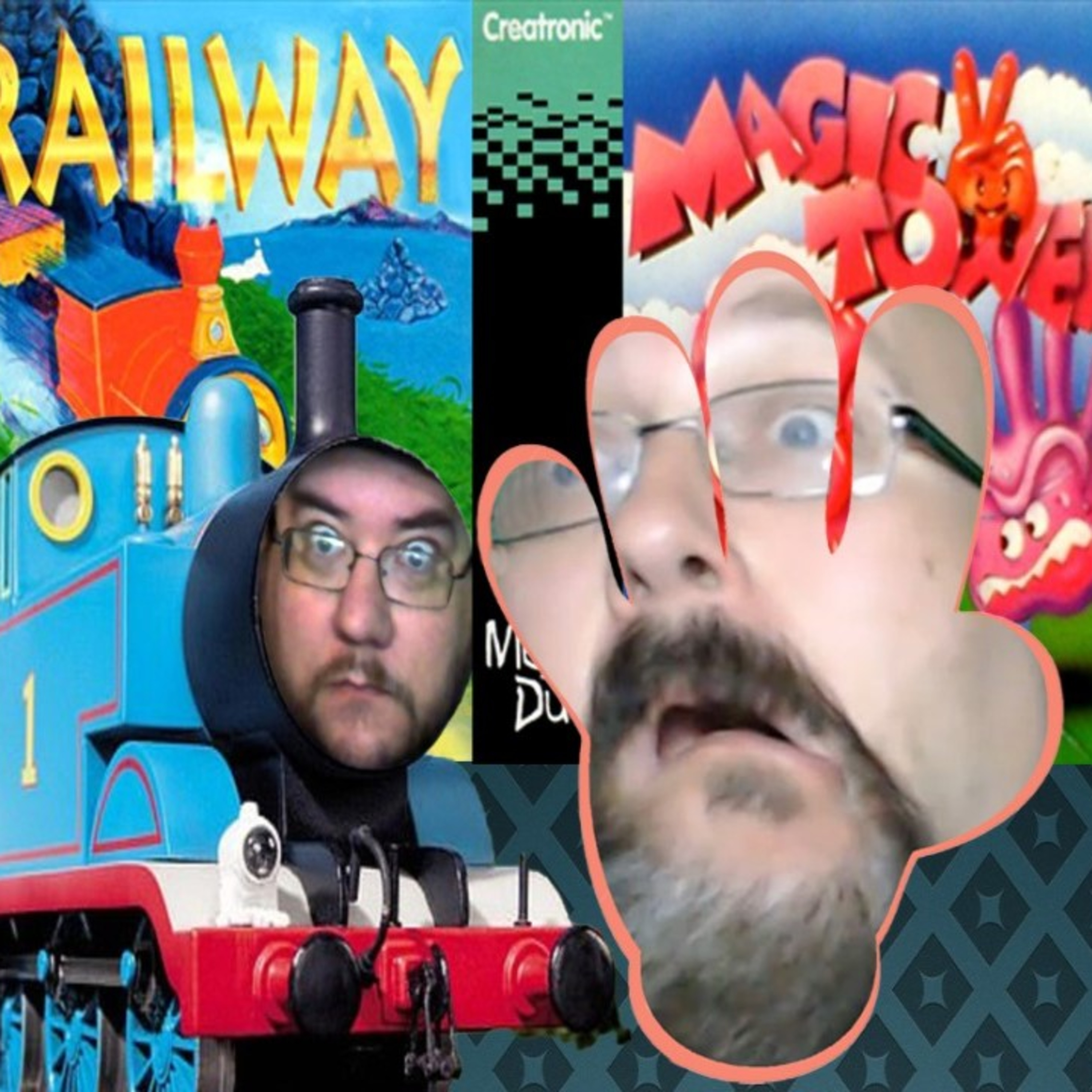 Mega Duck / Cougar Boy - Railway & Magical Tower - ARG Presents 136