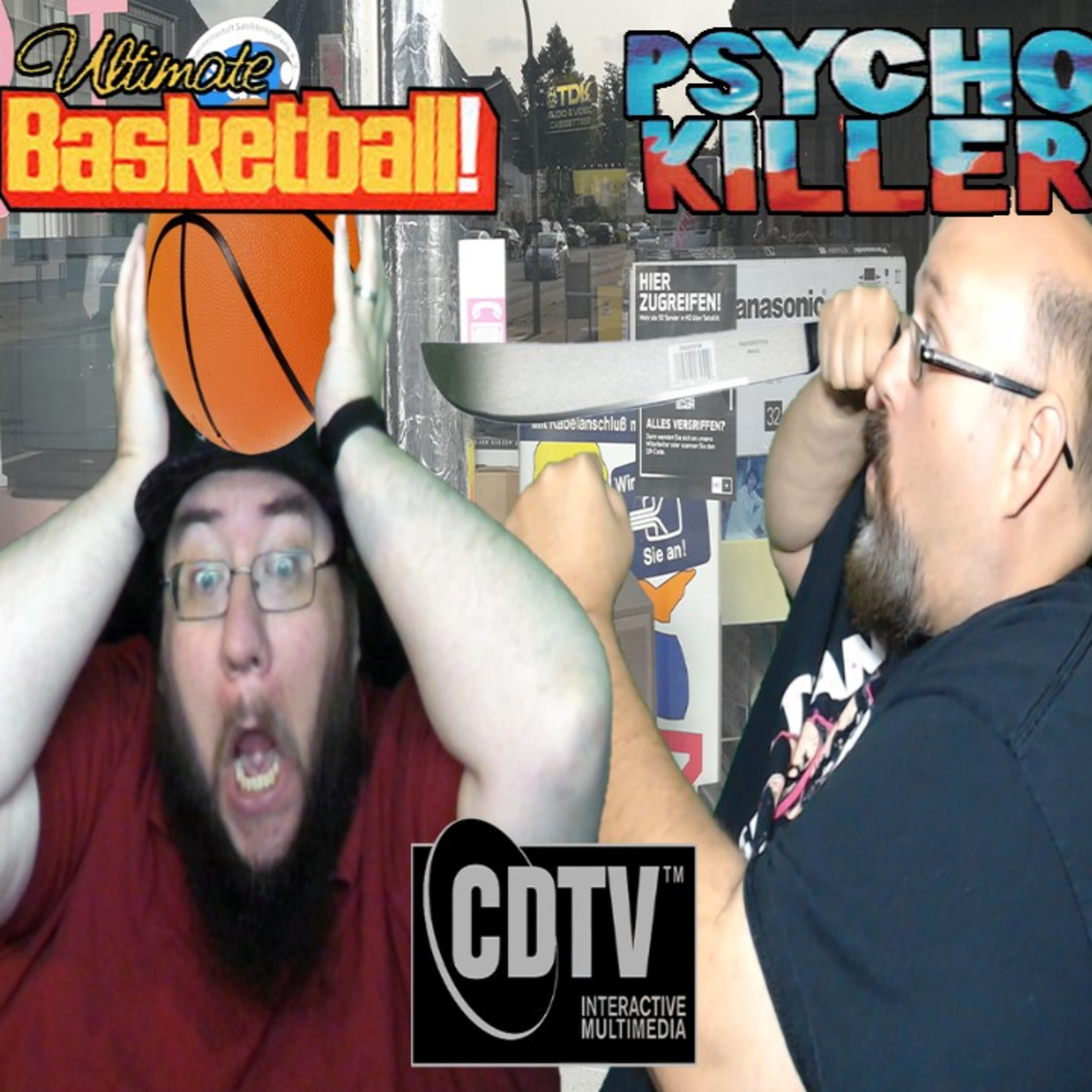 Commodore CDTV - Psycho Killer & Ultimate Basketball - ARG 137