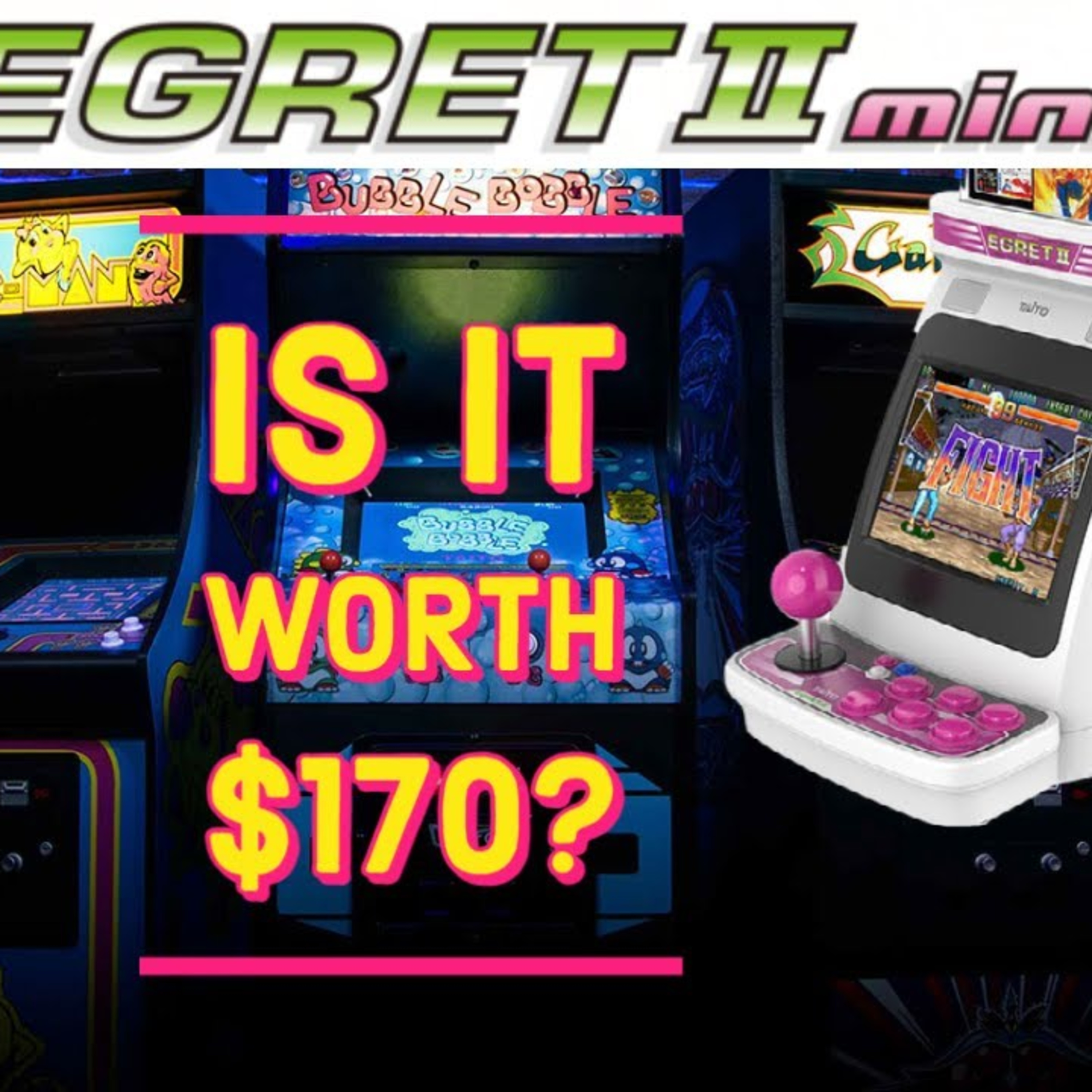 Insert Disk 2: Taito Egret II Mini - A better value than a full size arcade machine?