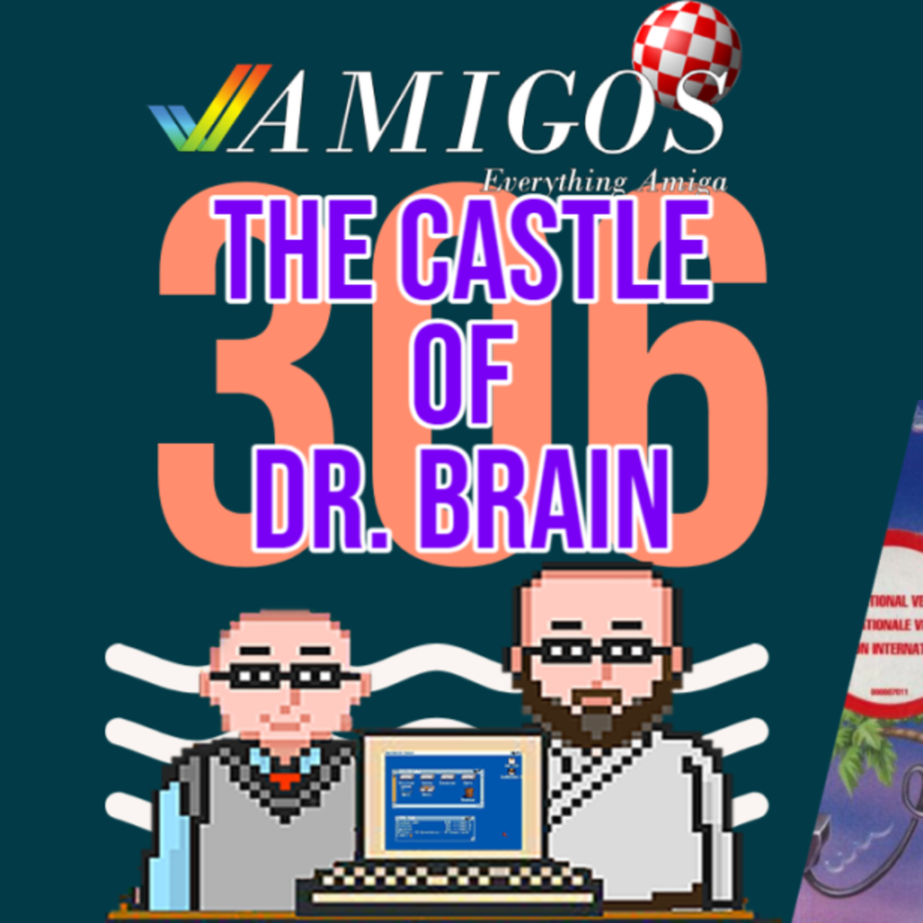 You're invited to the Castle of Dr. Brain! Amigos: Everything Amiga 306
