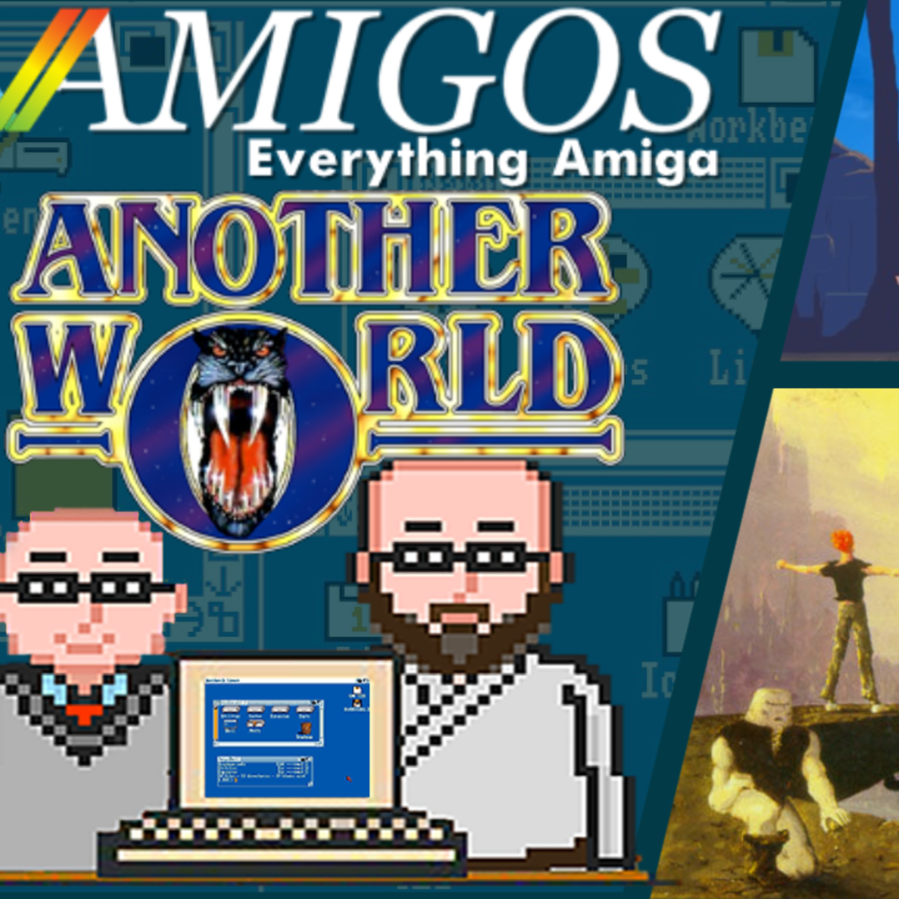 Another World is an artistic masterpiece! But is it a good game? Amigos: Everything Amiga 321