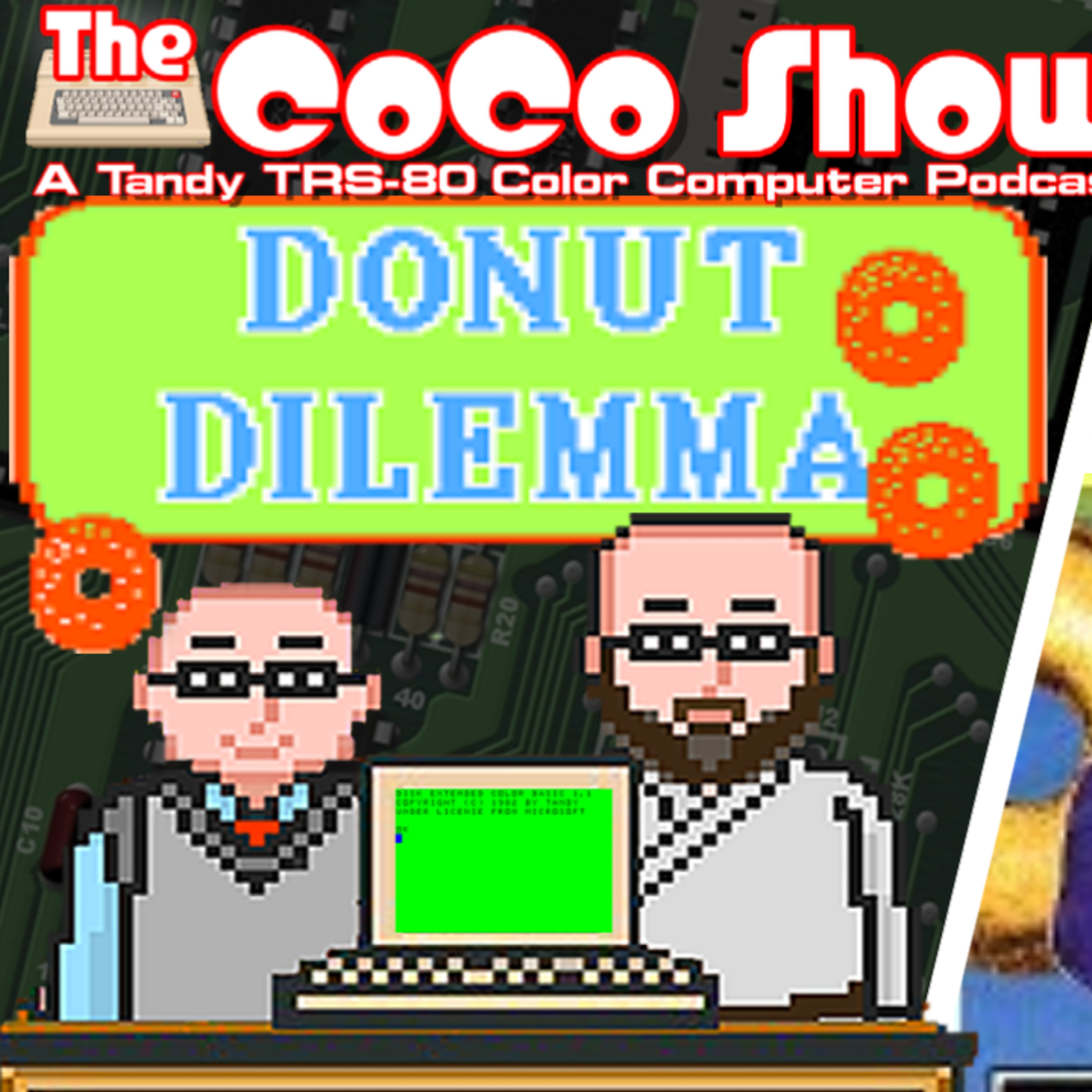Donut Dilemma is a Marentes Masterpiece! The CoCo Show: A TRS-80 Color Computer Podcast 26