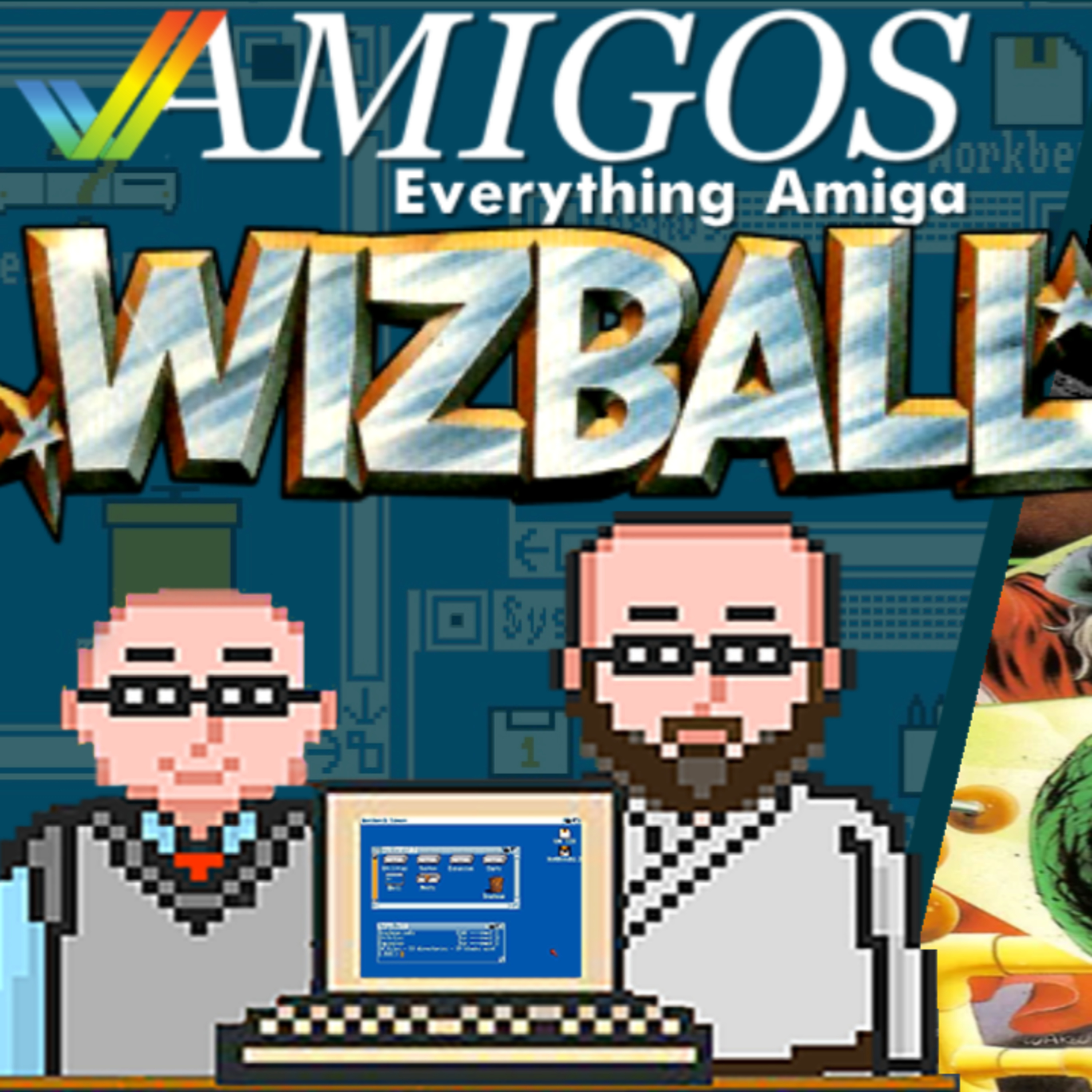 Wizball - Do 16 bits always beat 8? Amigos: Everything Amiga 353