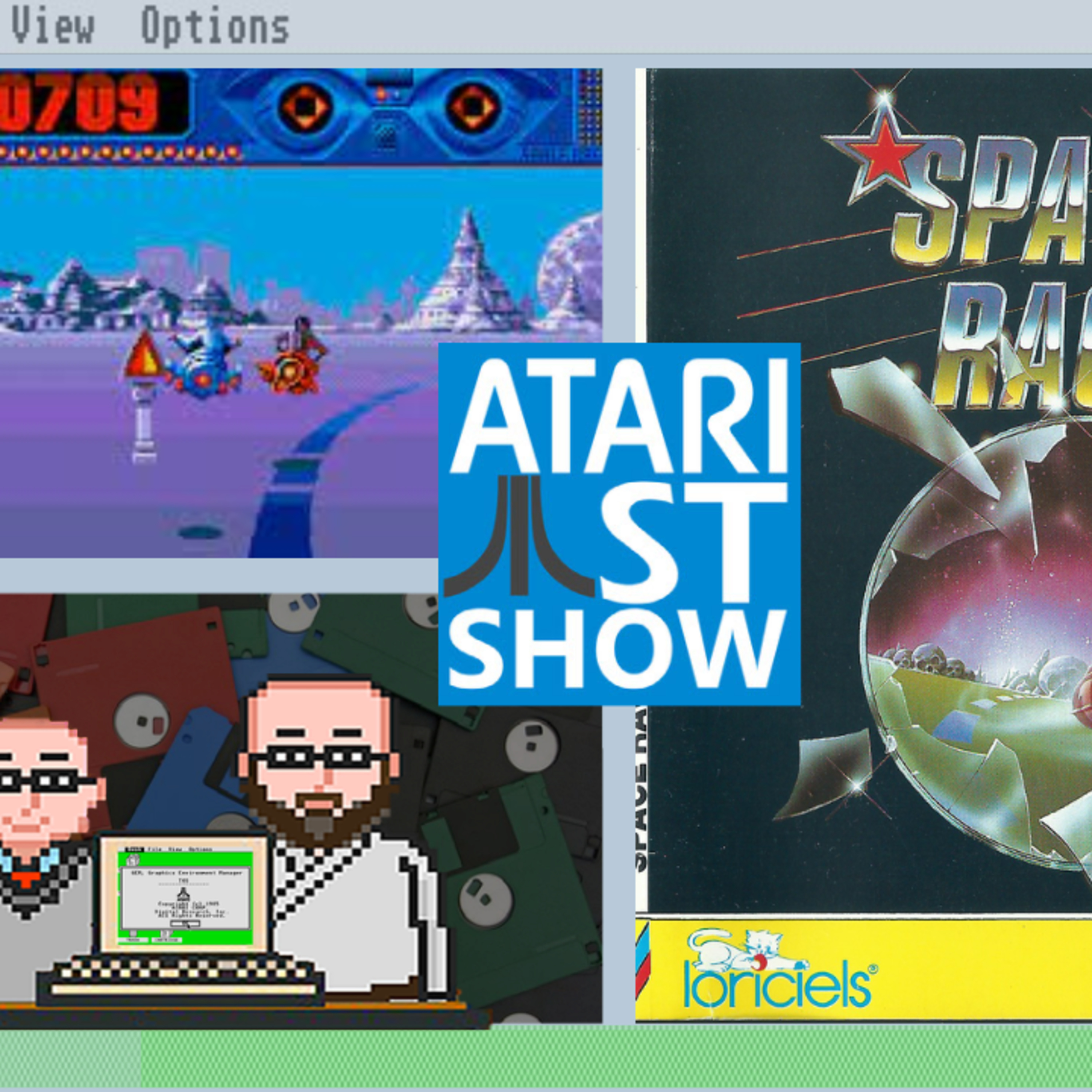 Go Space Racer, Go! The Atari ST Show 6