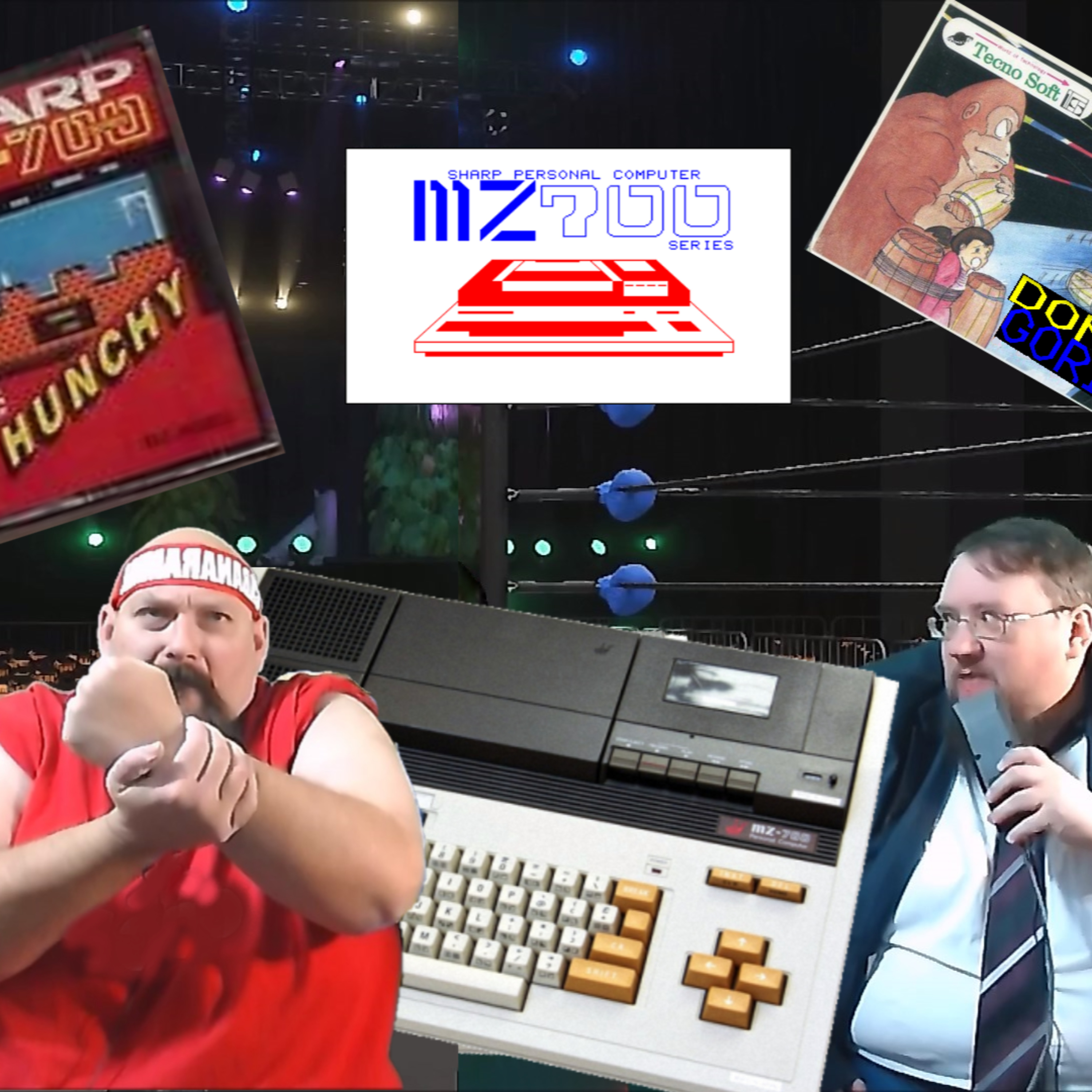 Sharp MZ-700 - Hunchy and Donkey Gorilla - ARG Presents 224