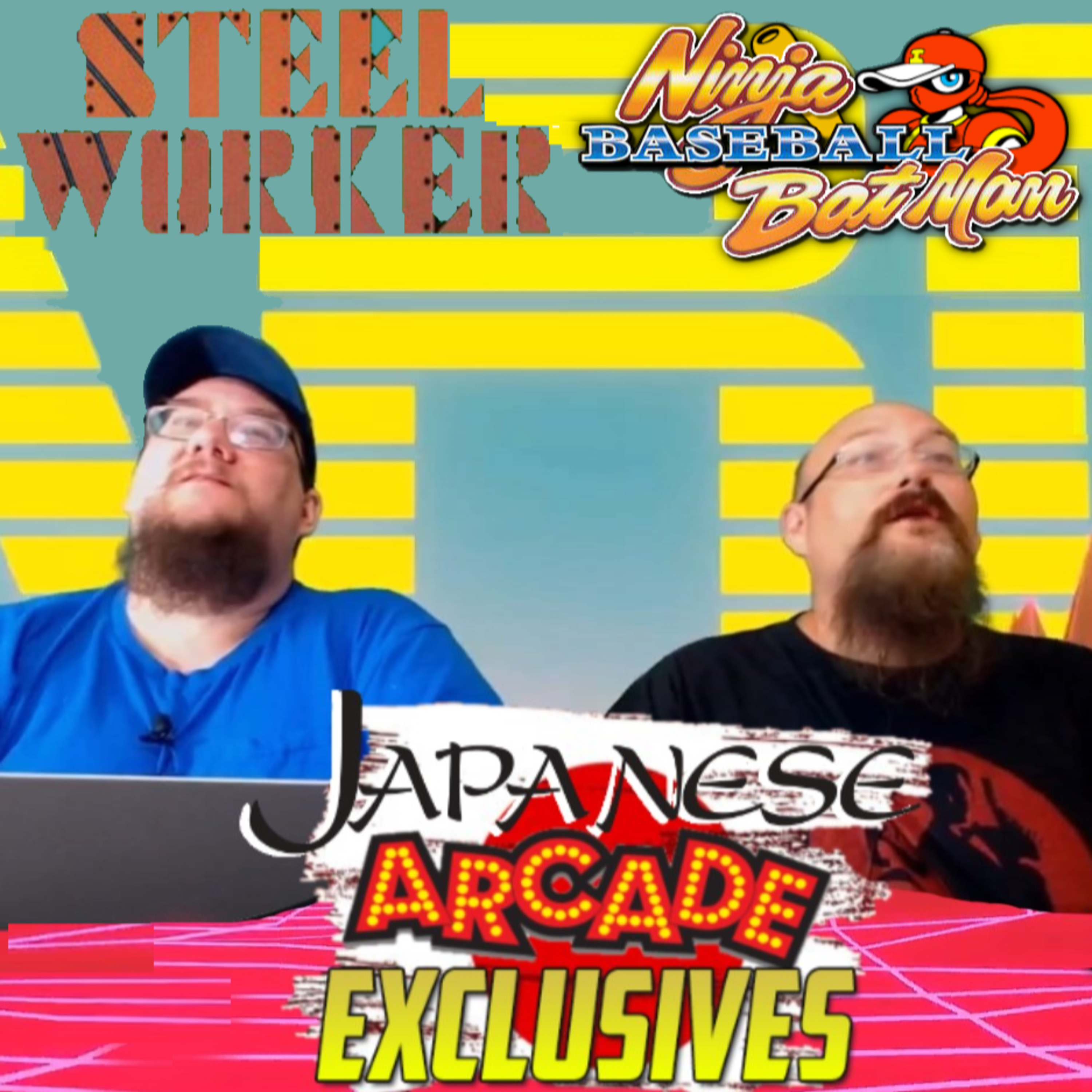 Japanese Arcade Exclusives - Ninja Baseball Batman & Steel Worker - ARG Presents 229