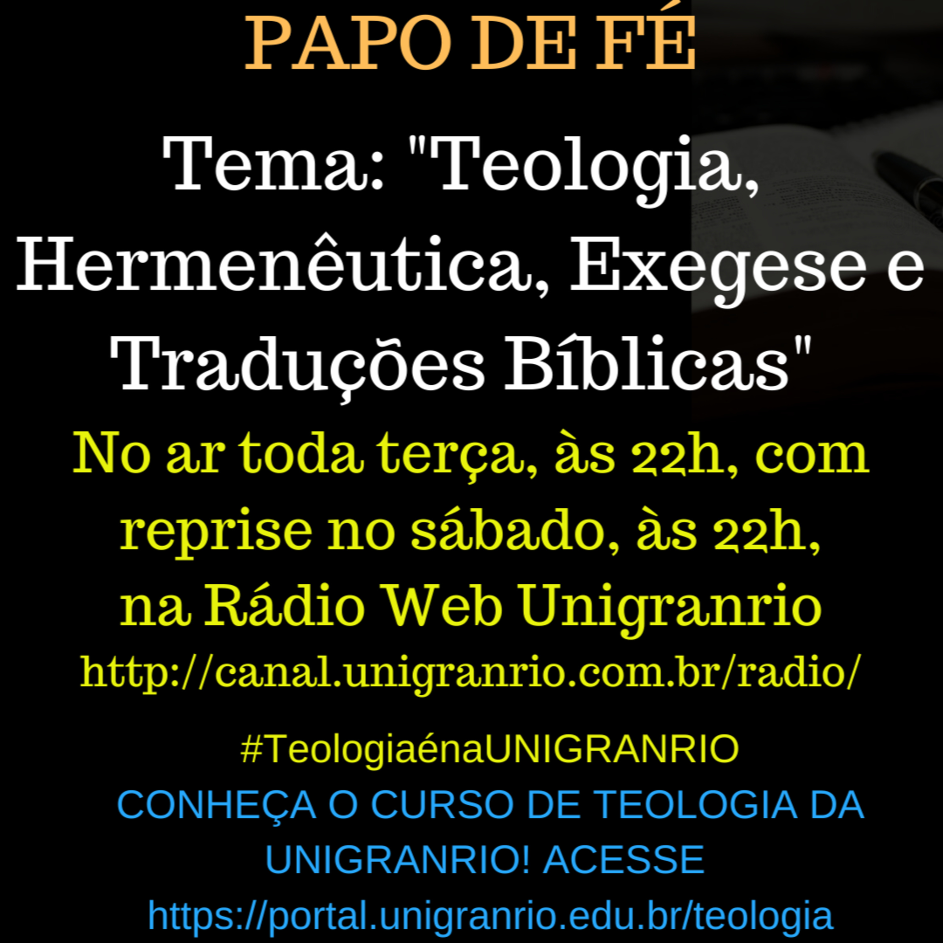 PROGRAMA PAPO DE FÉ