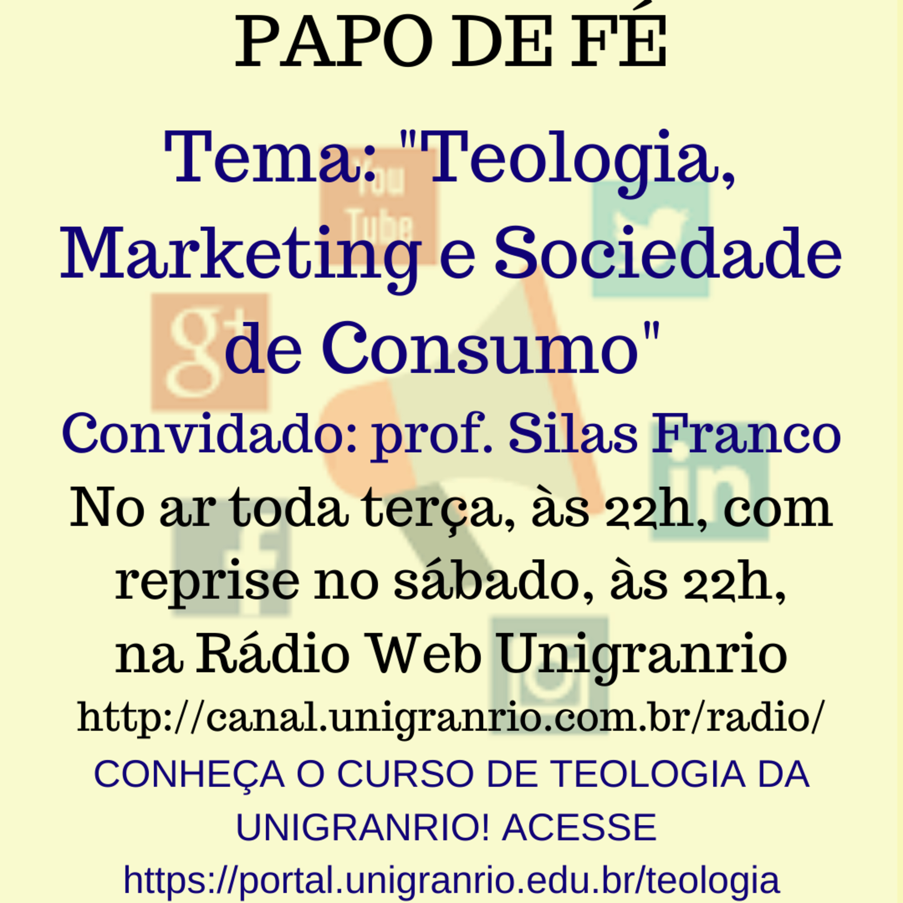 PROGRAMA PAPO DE FÉ