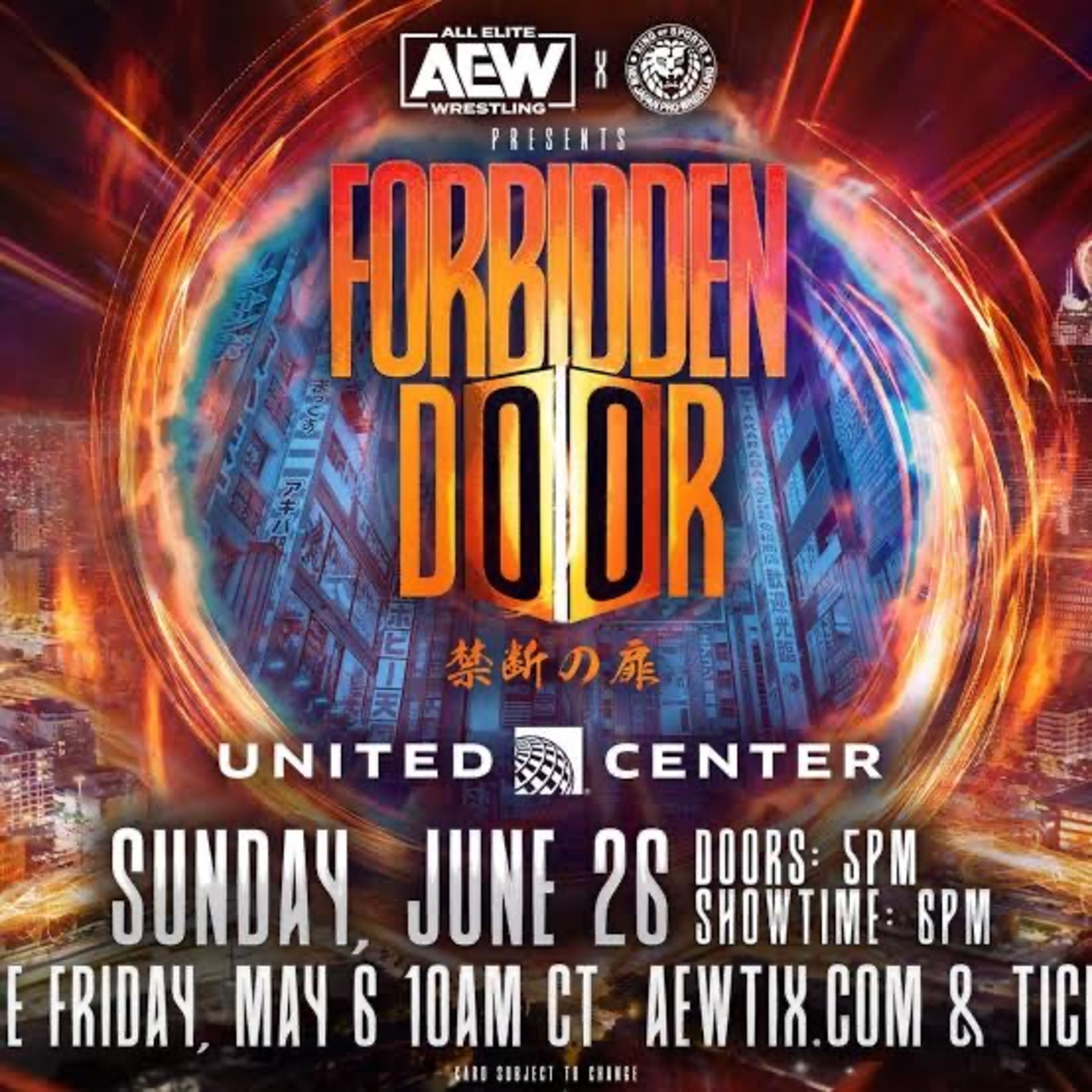 AEWXNJPW TIKET SOLD OUT FANS BINGGUNG episode artwork