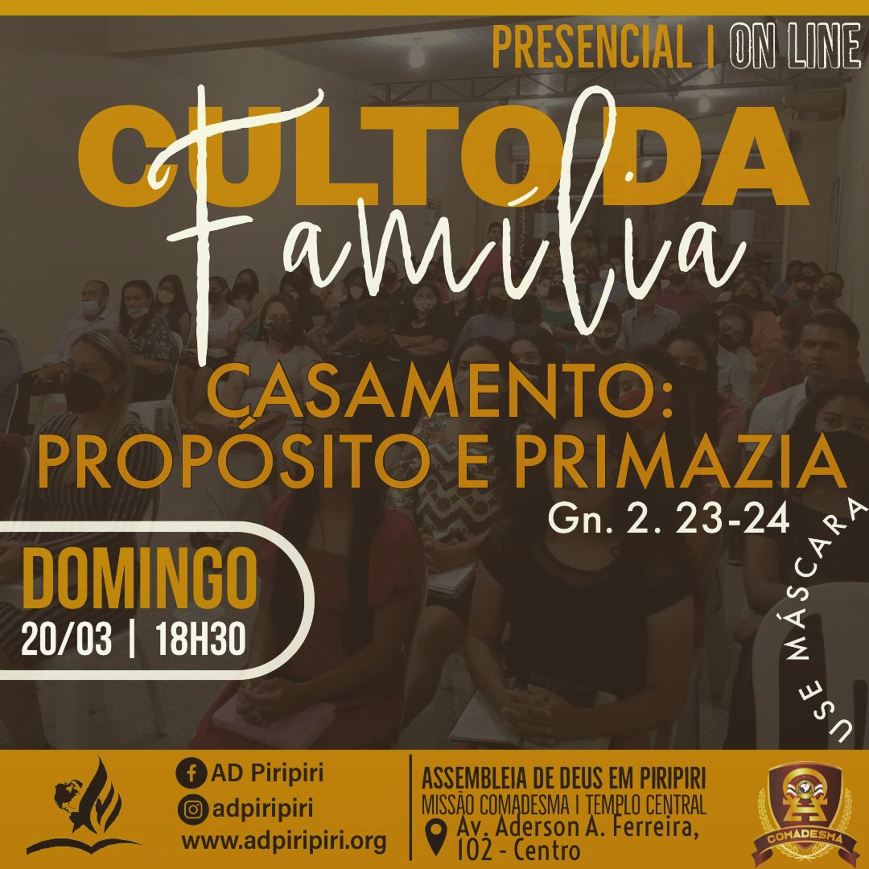 CASAMENTO: PROPÓSITO E PRIMAZIA (Gn 2.23-24) #109 episode artwork