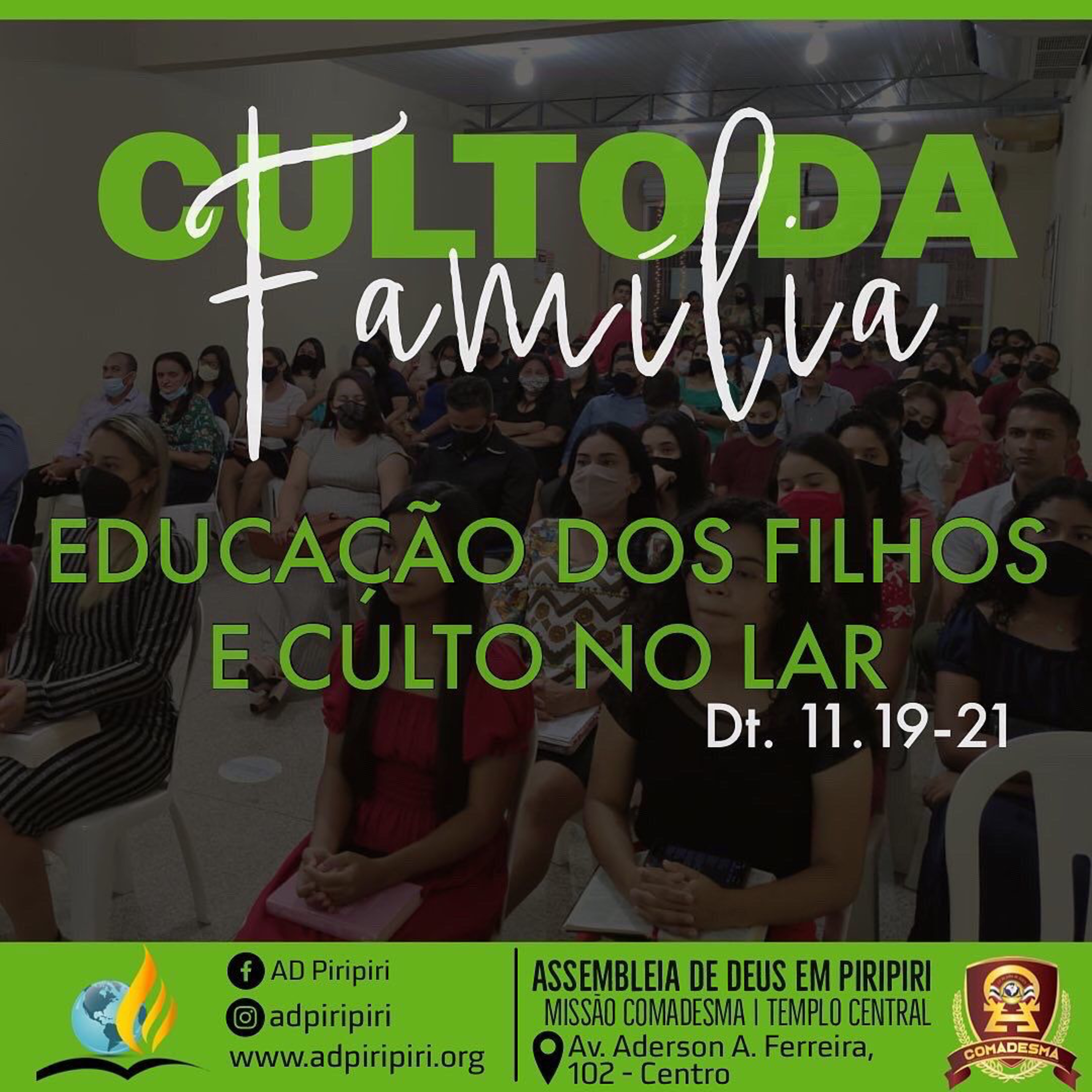 EDUCAÇÃO DO FILHOS E CULTO NO LAR (Dt. 11.18-21) #114 episode artwork
