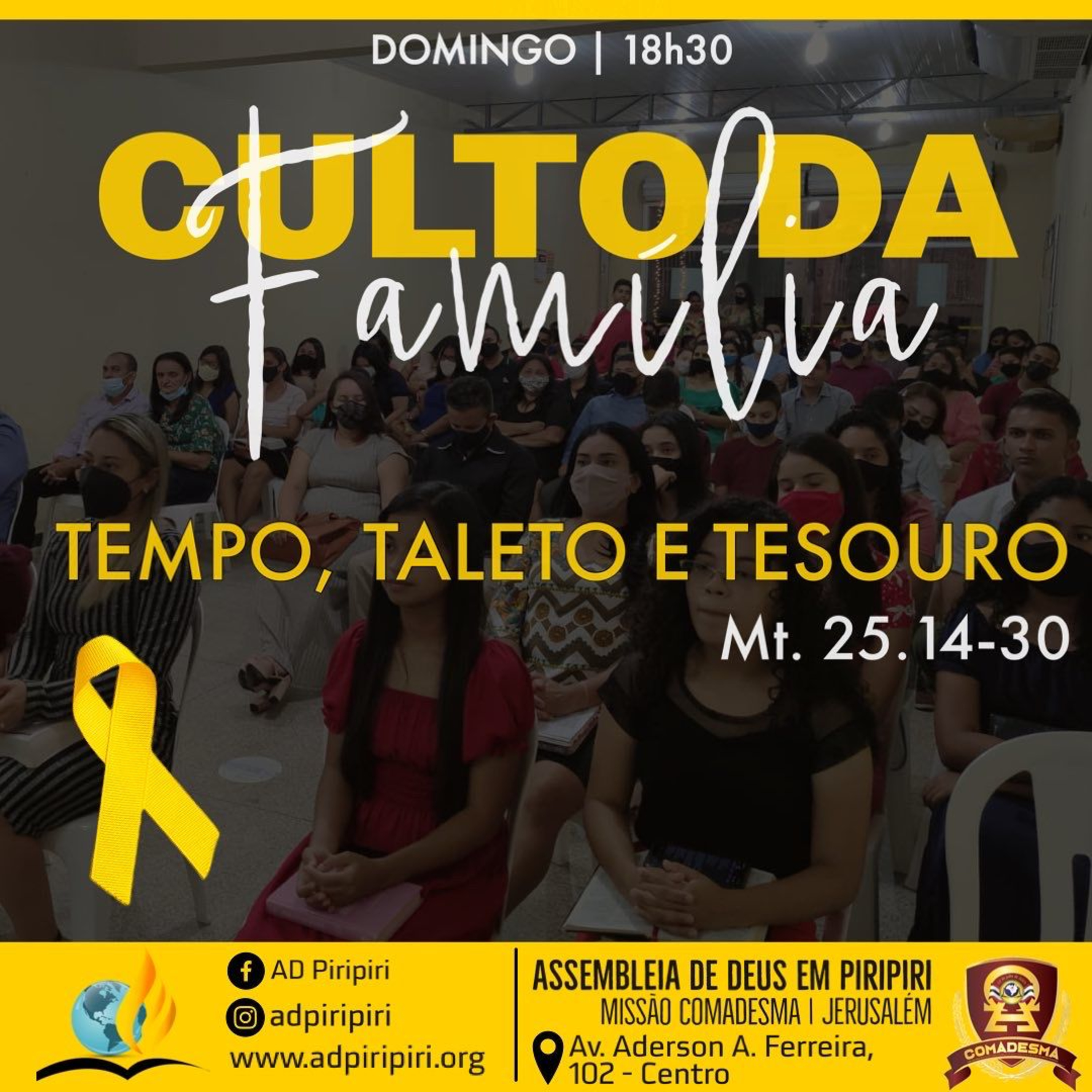 TEMPO, TALENTO E TESOURO (Mt. 25.14-30) #120 episode artwork