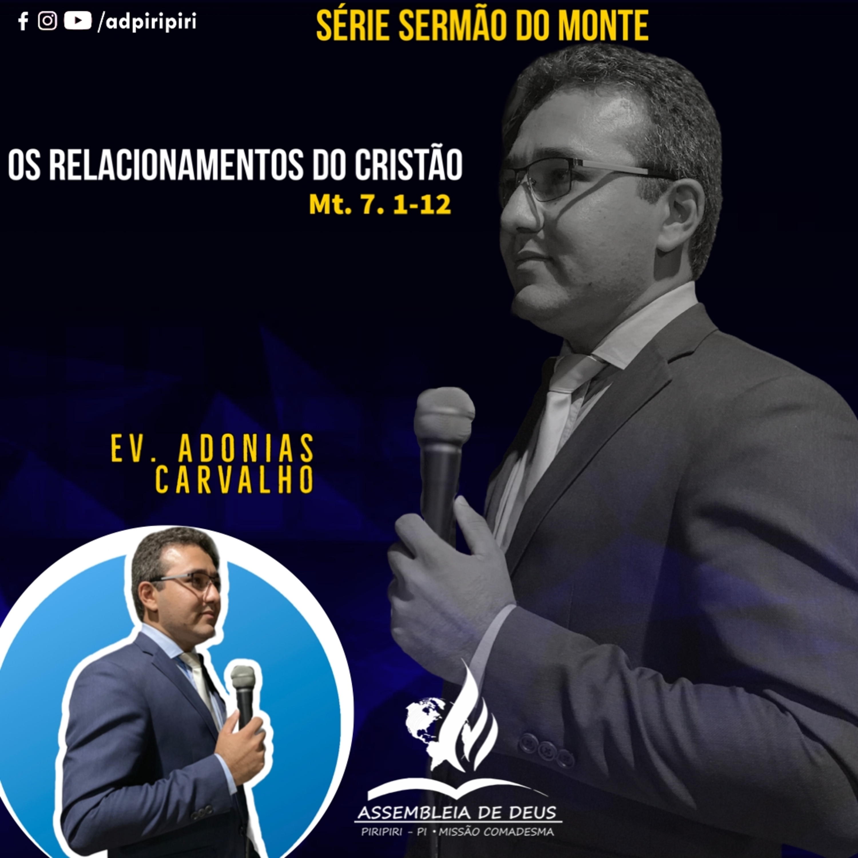 OS RELACIONAMENTOS DO CRISTÃO (Mt. 7.1-12) #125 episode artwork