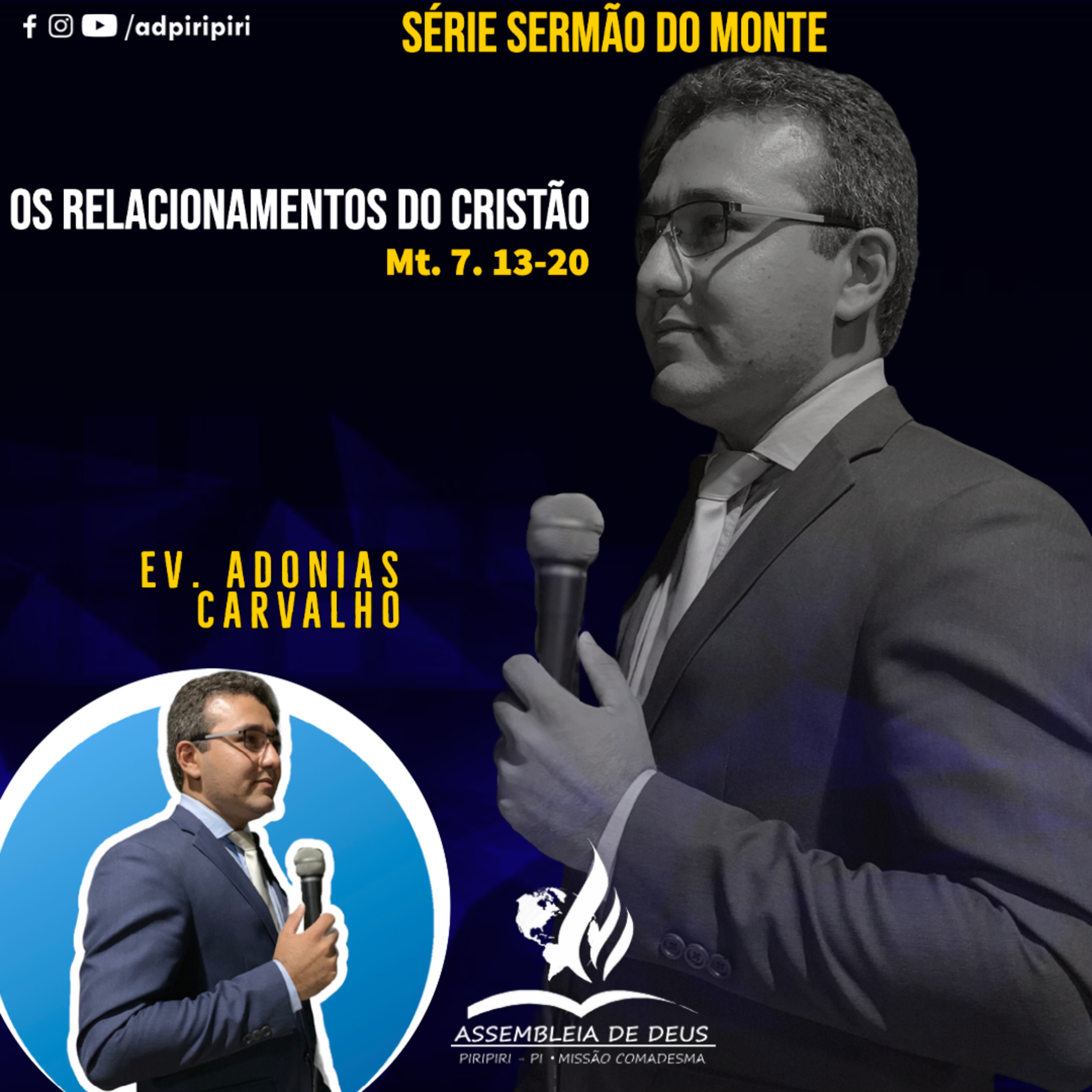 OS RELACIONAMENTOS DO CRISTÃO (Mt. 7.13-20) #0127 episode artwork