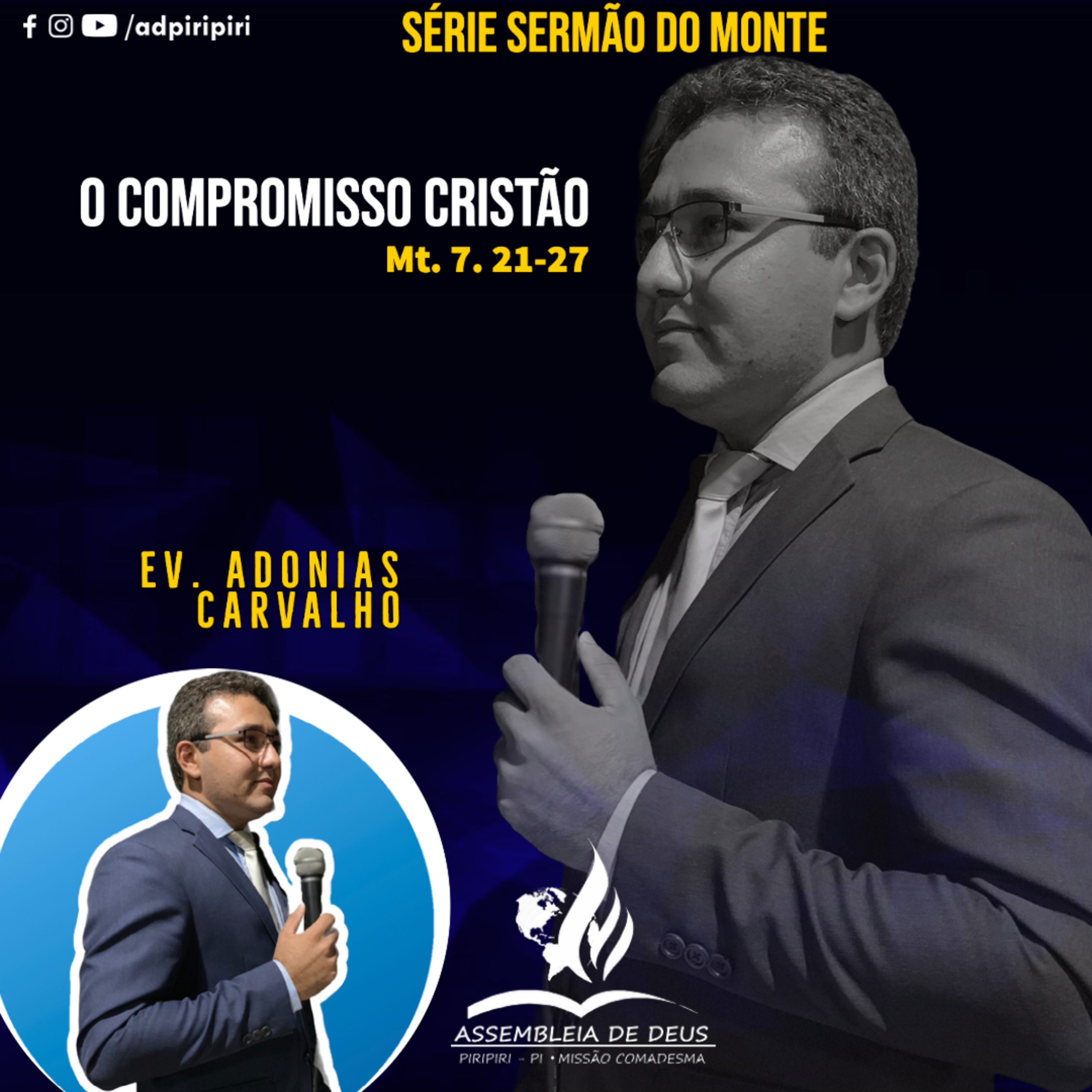 O COMPROMISSO CRISTÃO: UMA ESCOLHA RADICAL (Mt. 7.21-27) #128 episode artwork