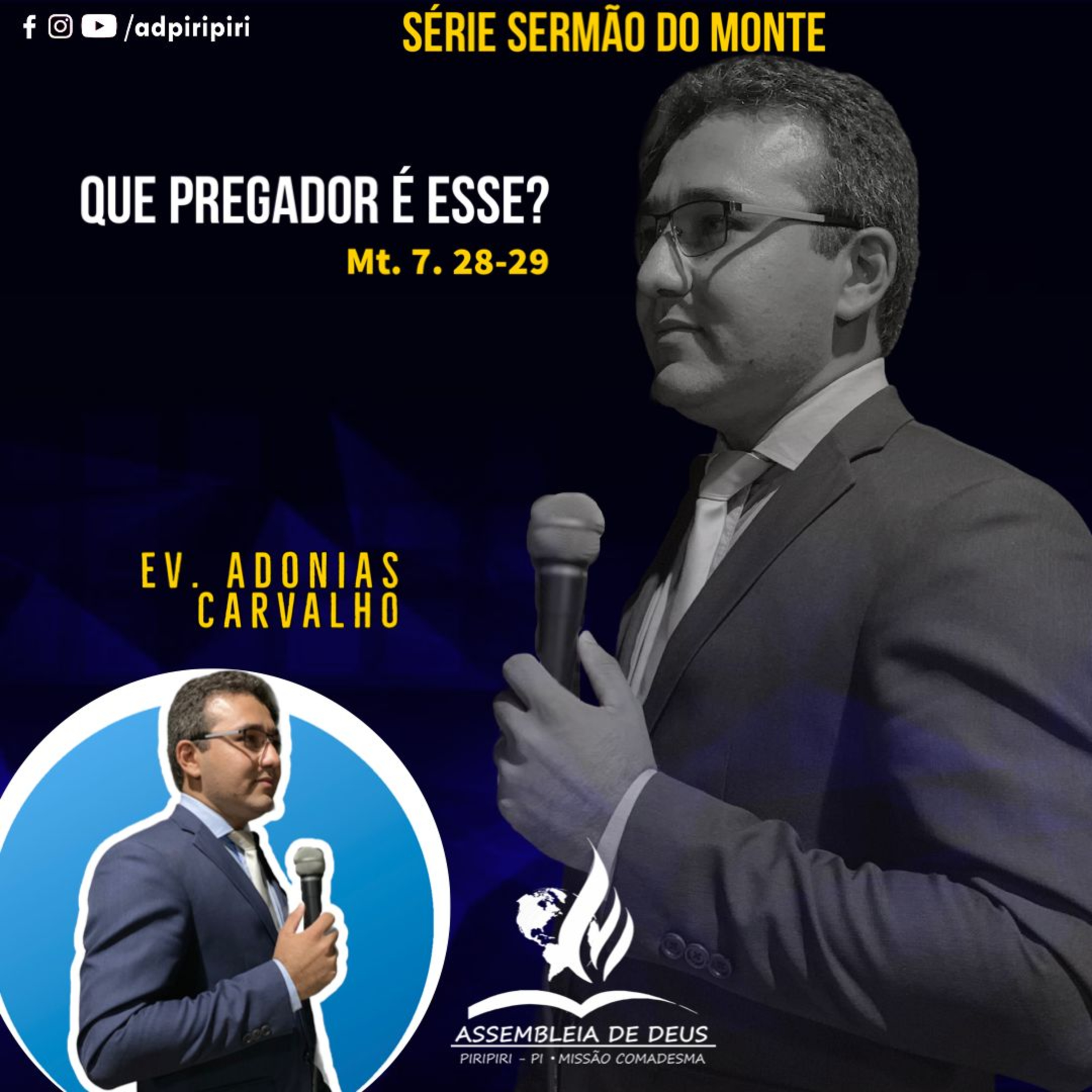 QUE PREGADOR É ESSE? (Mt. 7.28-29) #130 episode artwork