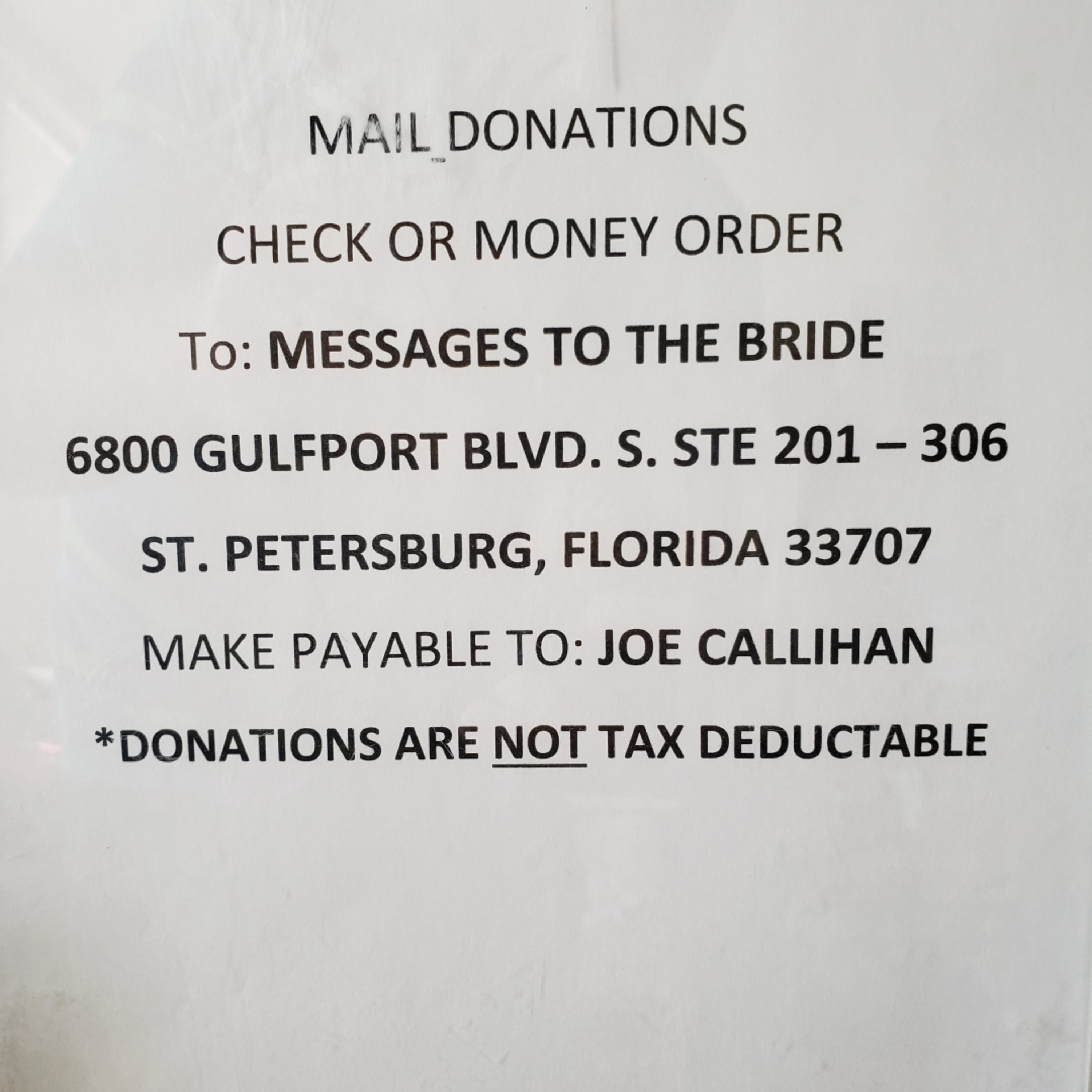 How We Are To Give