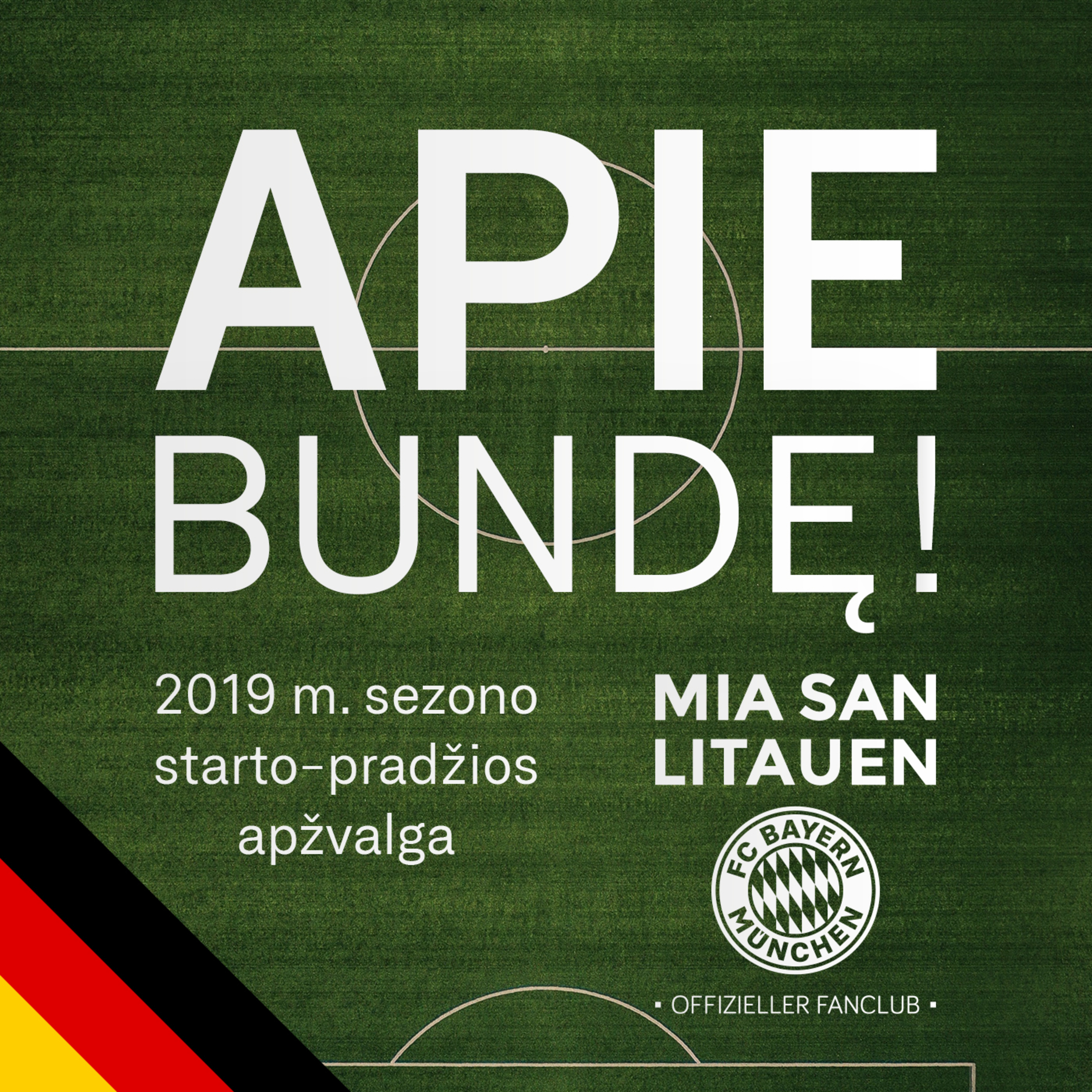 Apie Bundę! E1 2019/2020 m. Sezono startas episode artwork