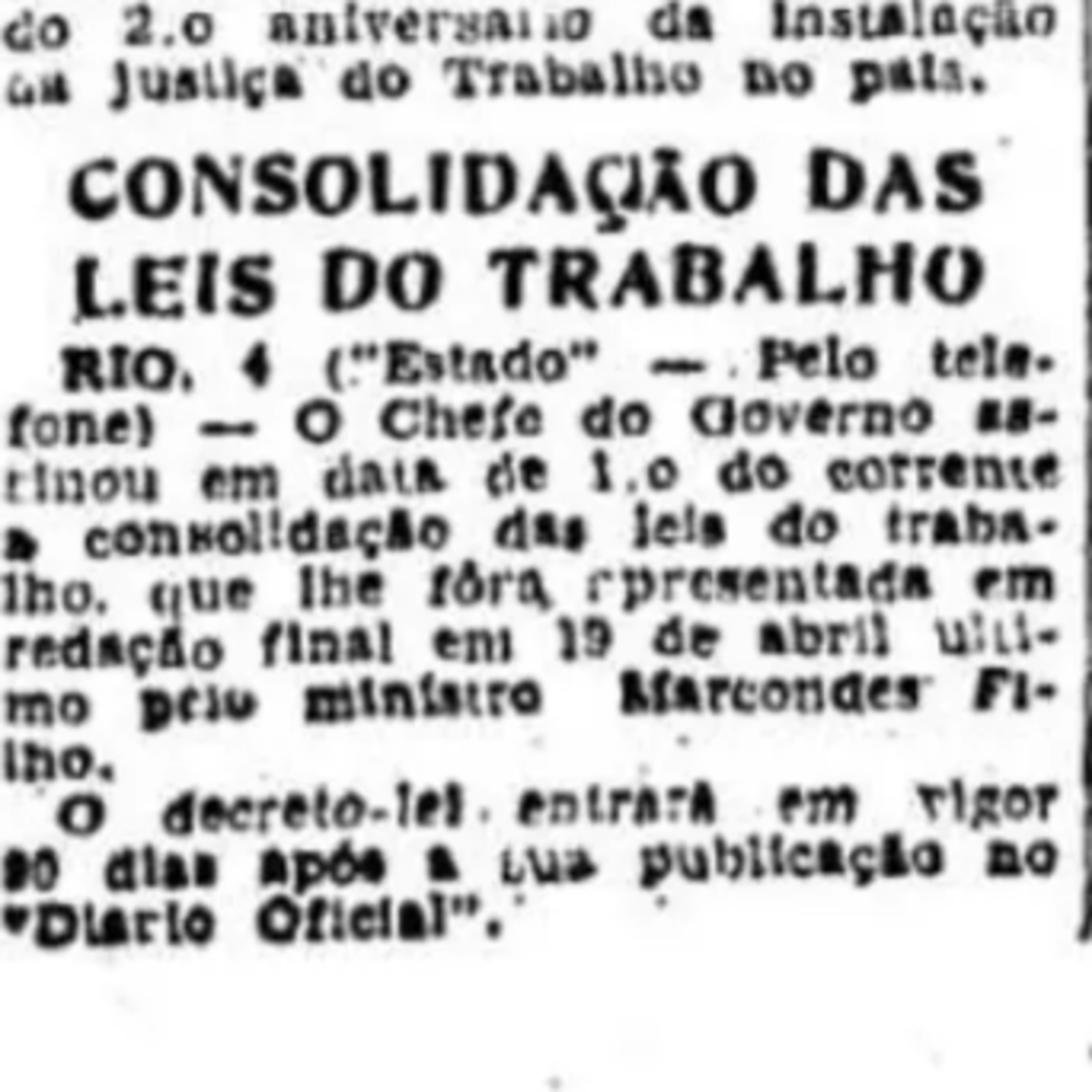 As transformações da legislação trabalhista no Brasil