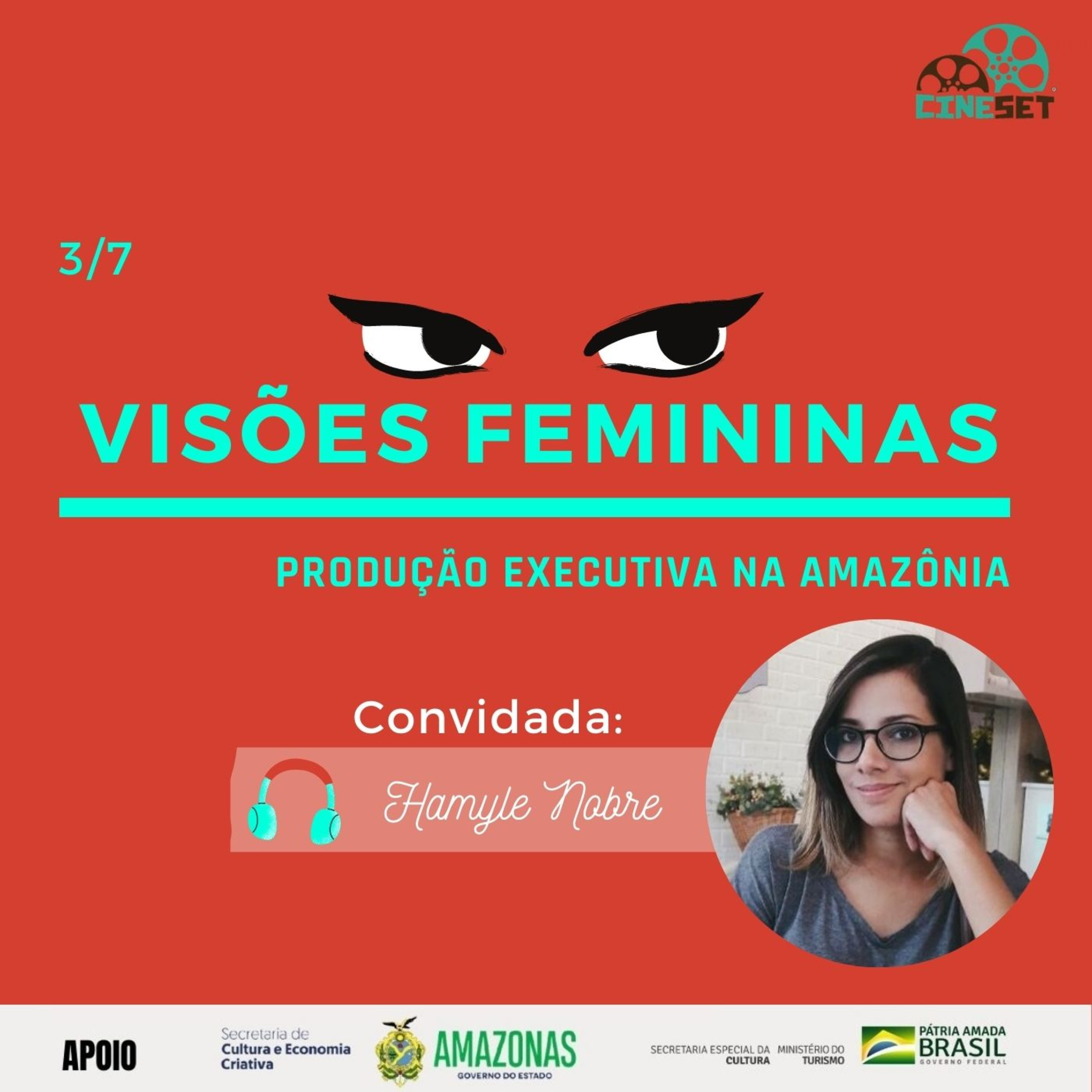 Podcast Cine Set - Visões Femininas Episódio 3: Hamyle Nobre episode artwork