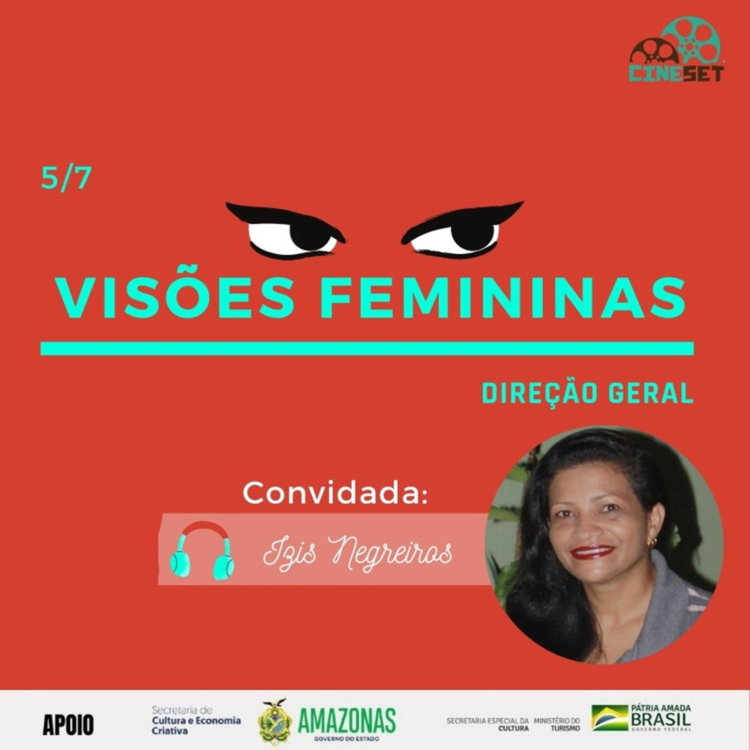 Podcast Cine Set - Visões Femininas Episódio 5: Izis Negreiros episode artwork