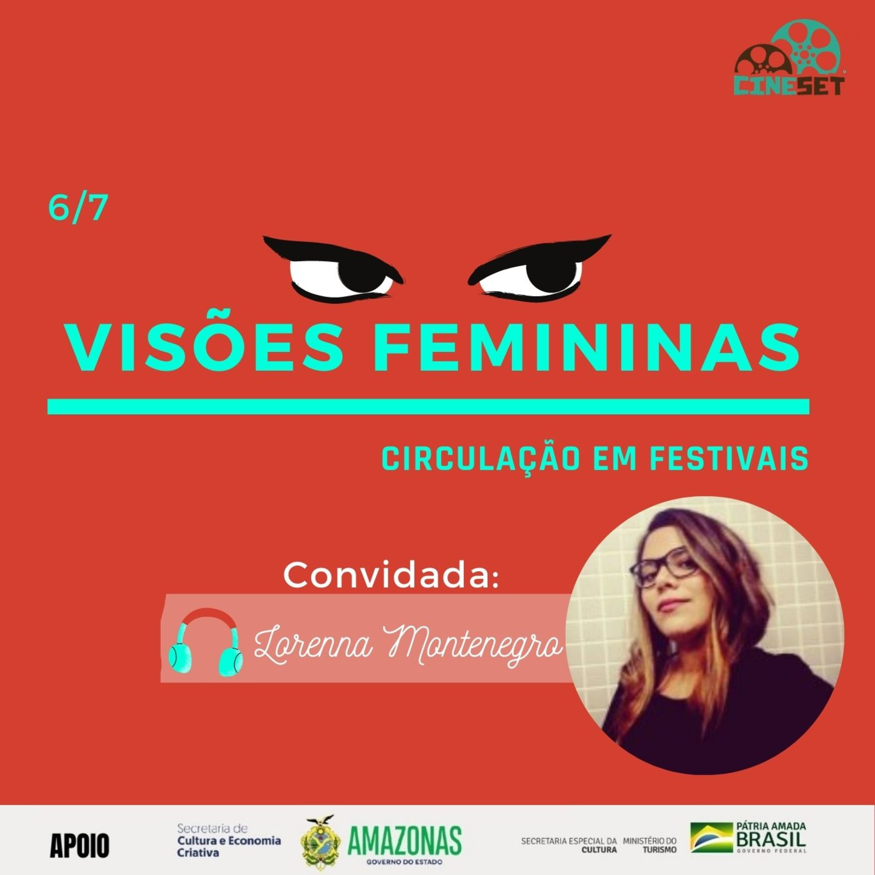 Podcast Cine Set - Visões Femininas Episódio 6: Lorenna Montenegro episode artwork