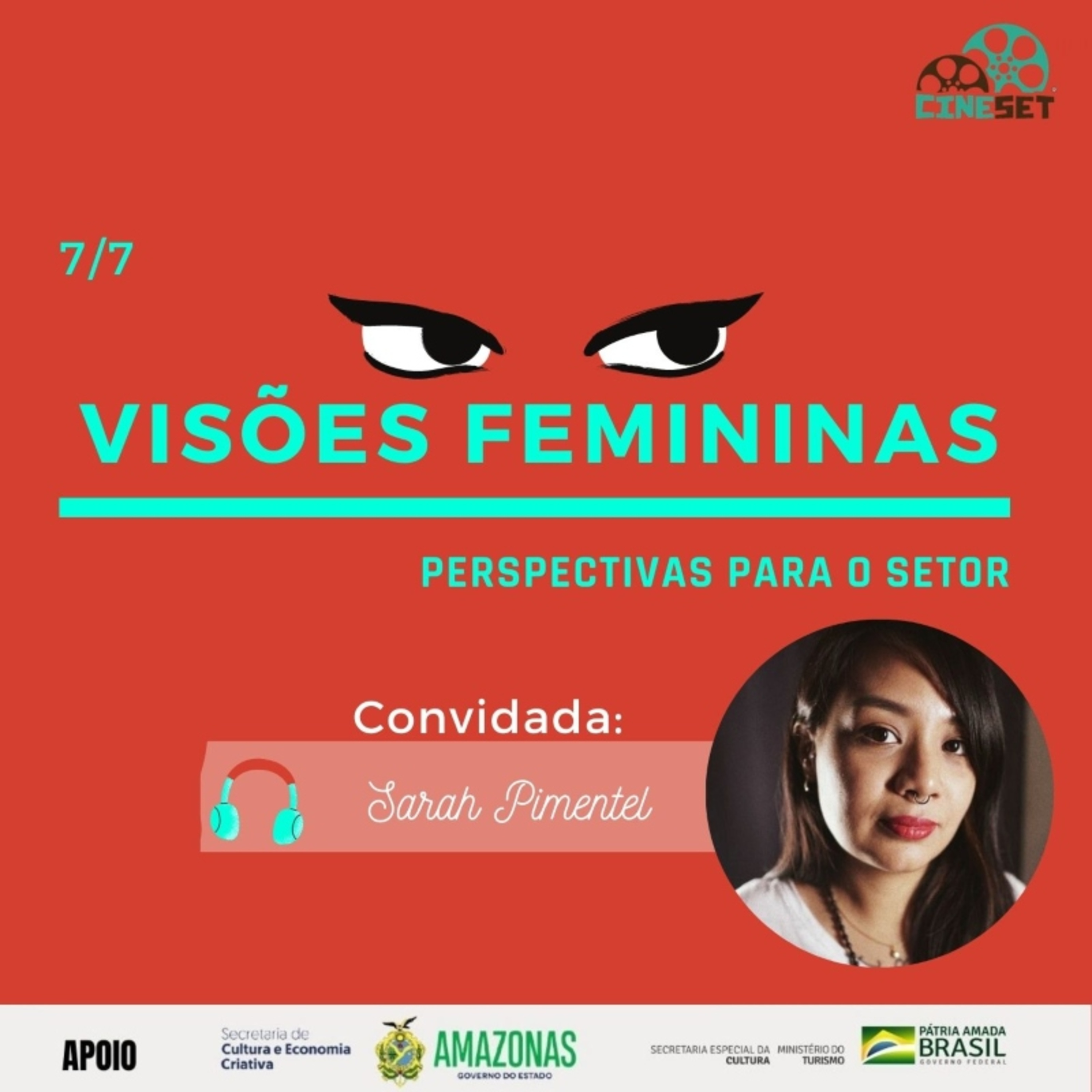 Podcast Cine Set - Visões Femininas Episódio 7: Sarah Pimentel episode artwork