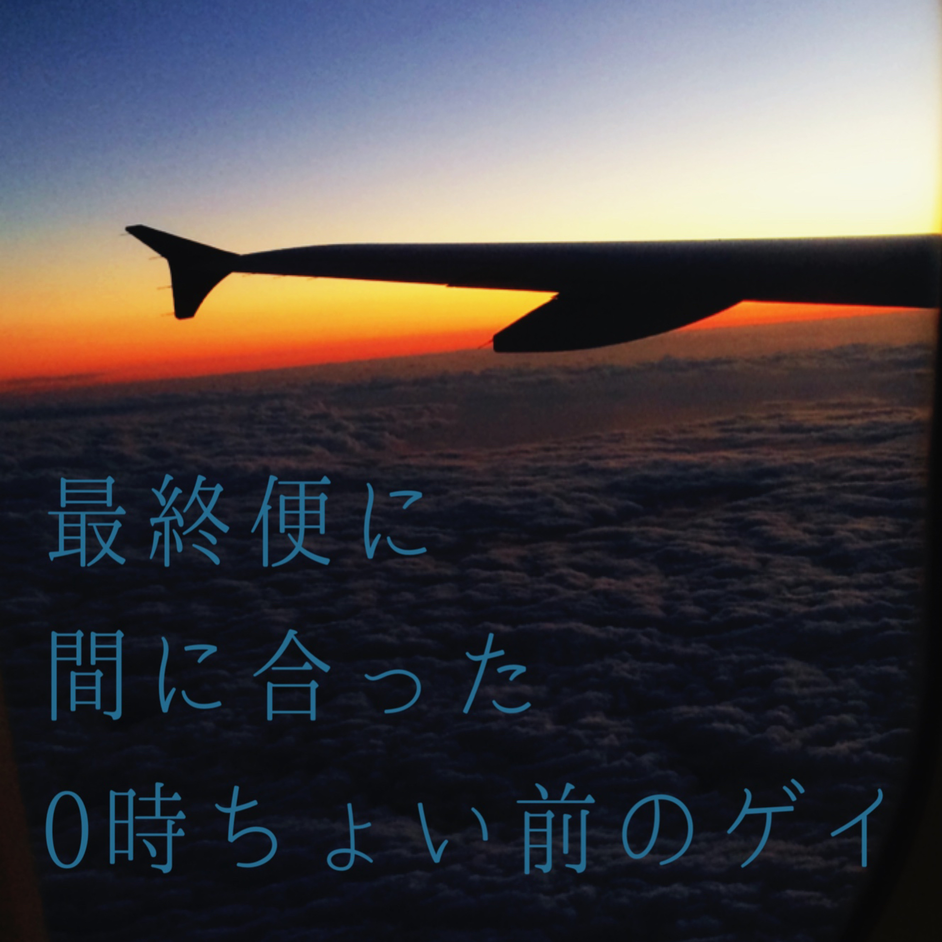 最終便に間に合った0時ちょい前のゲイ