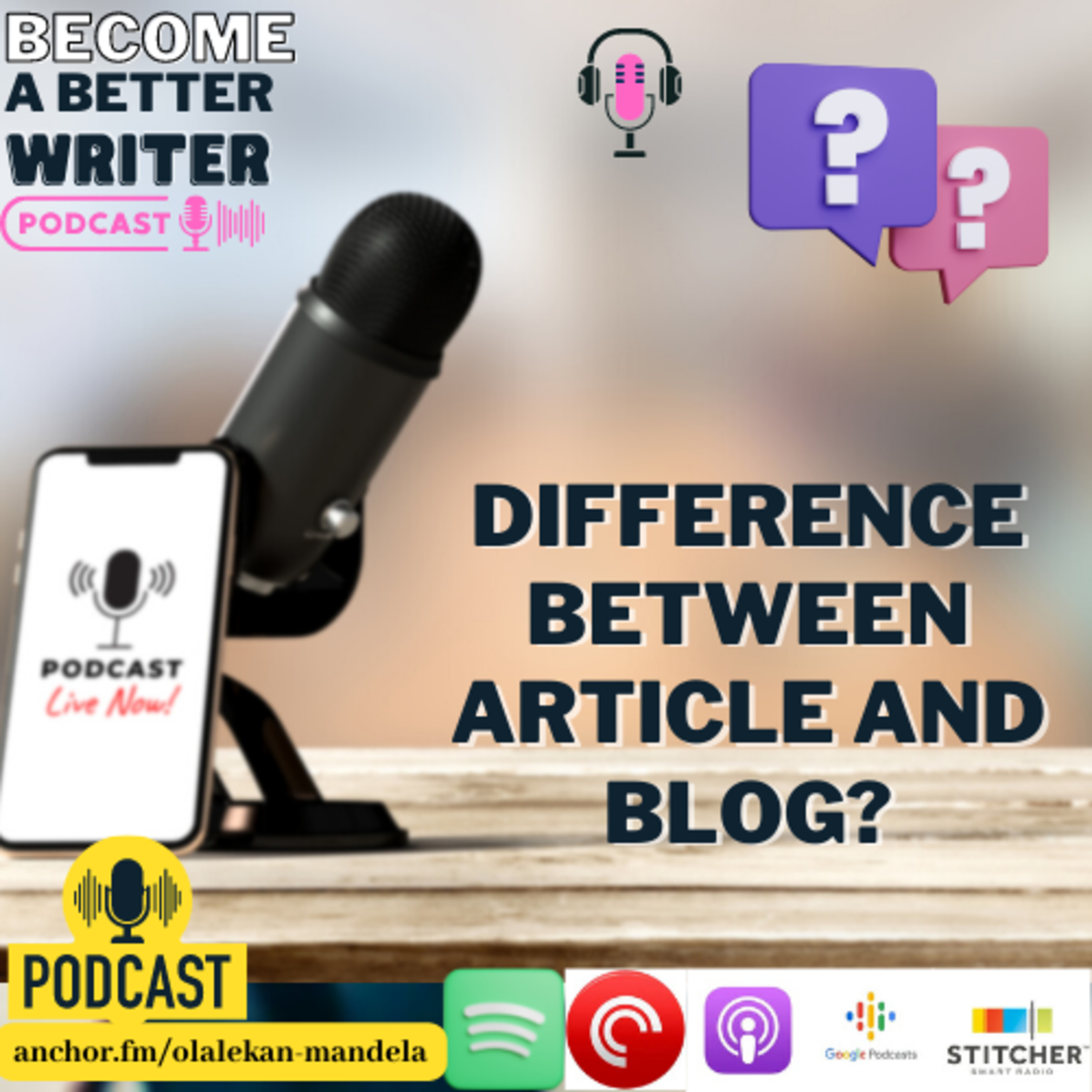 Write and Speak Better Podcast ✍🏽🎙️