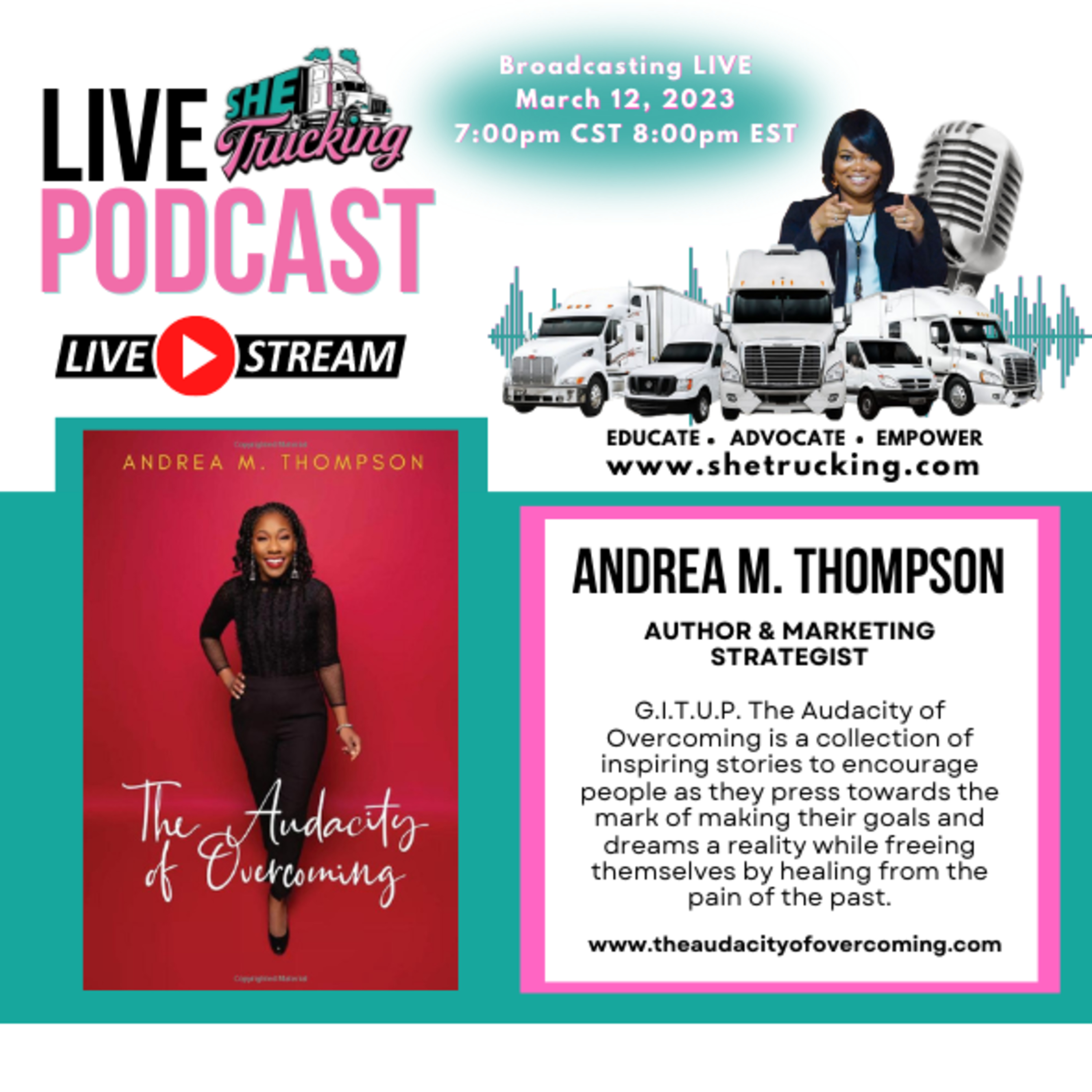 #38 - ANDREA THOMPSON episode artwork