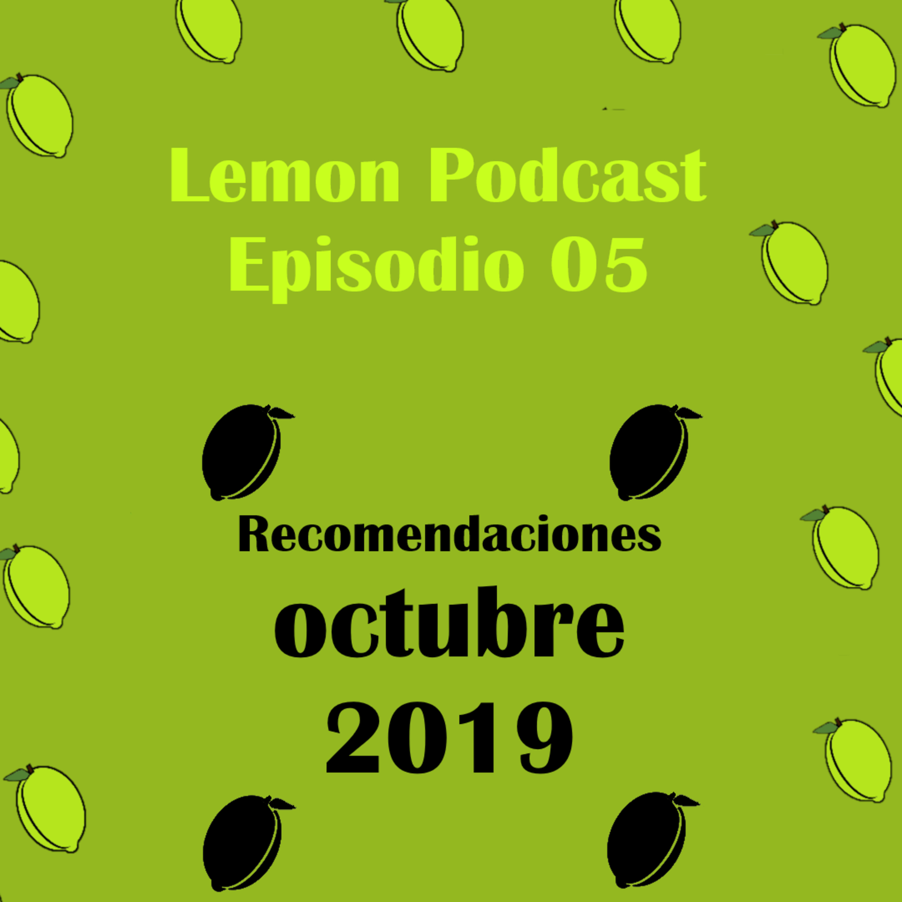 Recomendaciones Octubre 2019 episode artwork