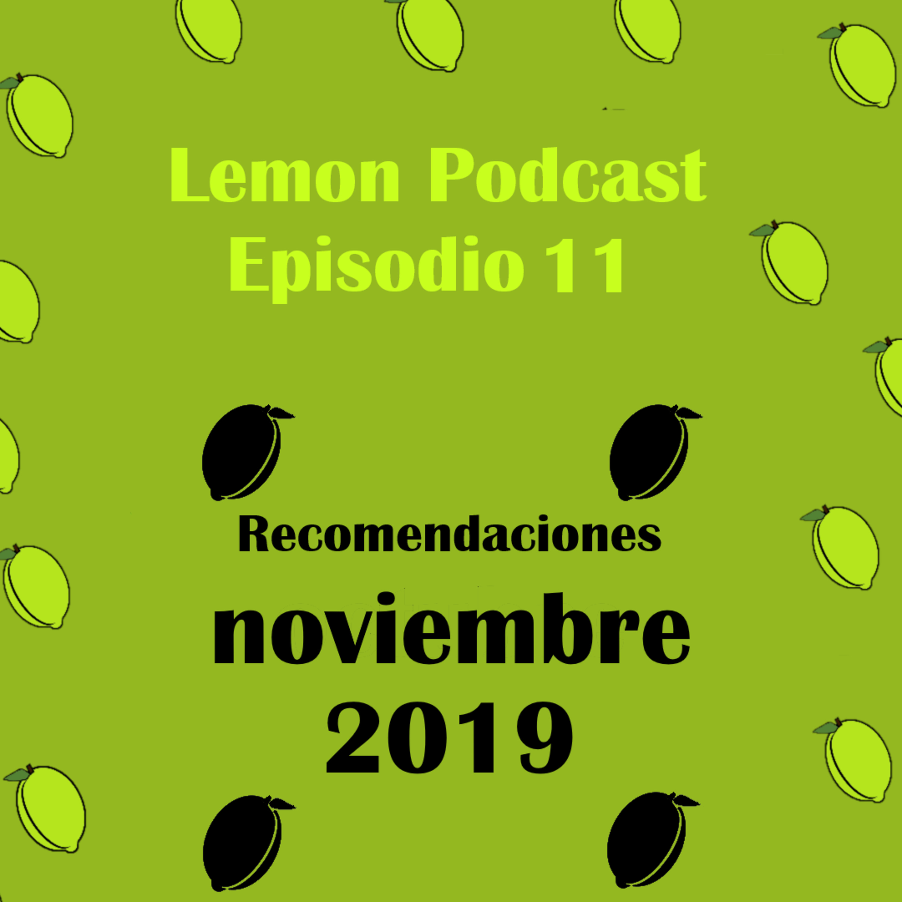 Recomendaciones Noviembre 2019 episode artwork