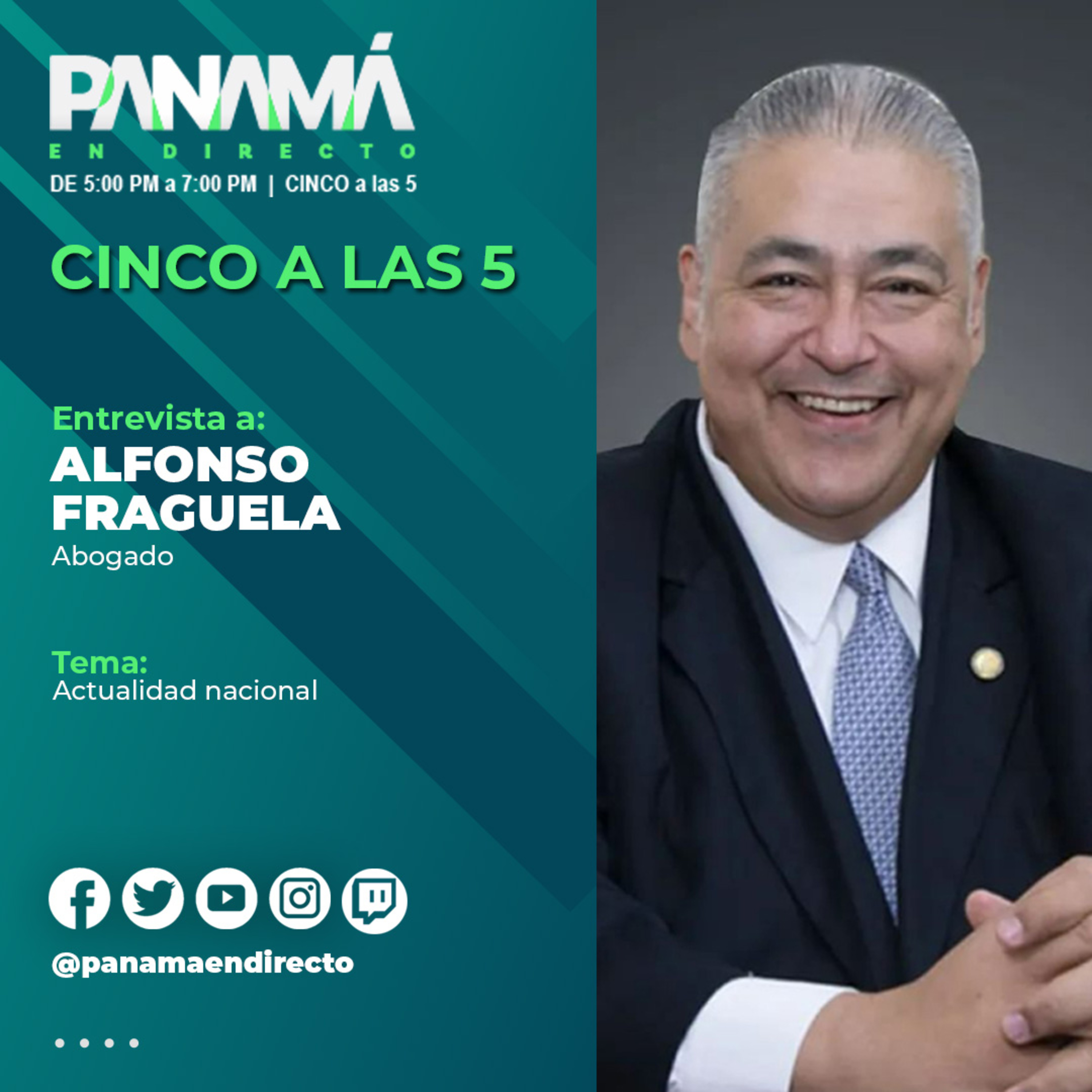 Portada de Panamá en Directo