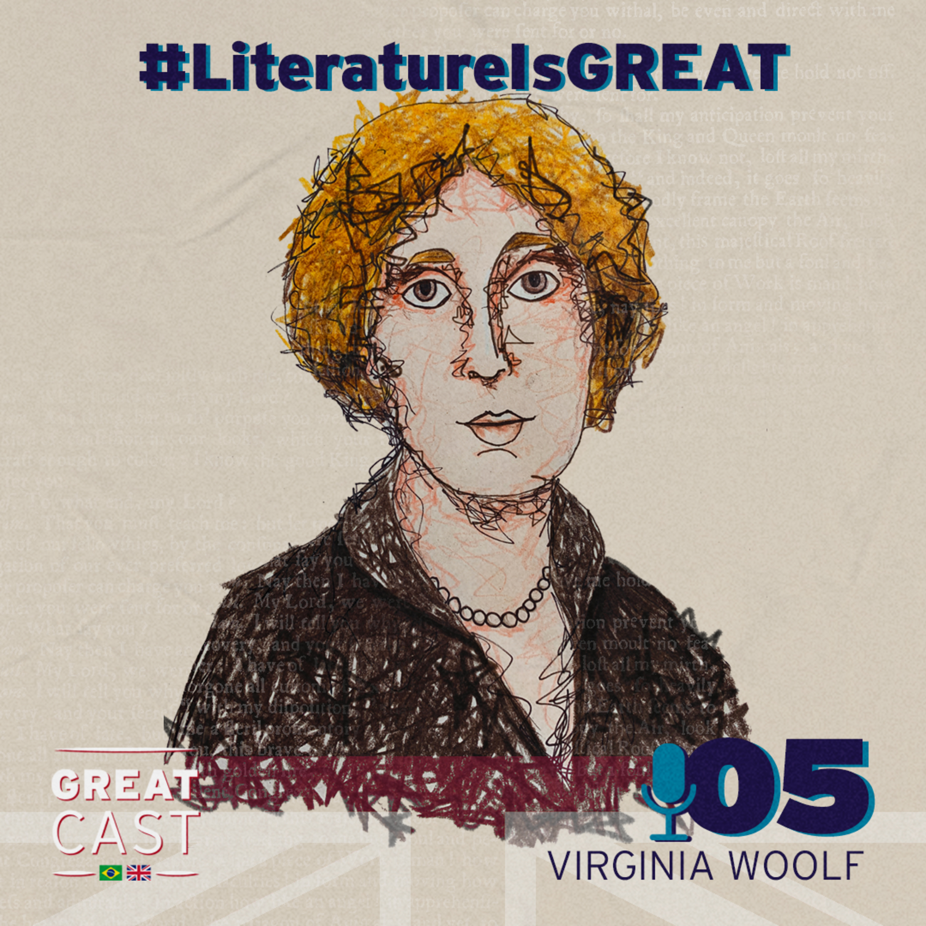 #LiteratureIsGreat #5 - Virginia Woolf: literatura e lugar de mulher [PT]