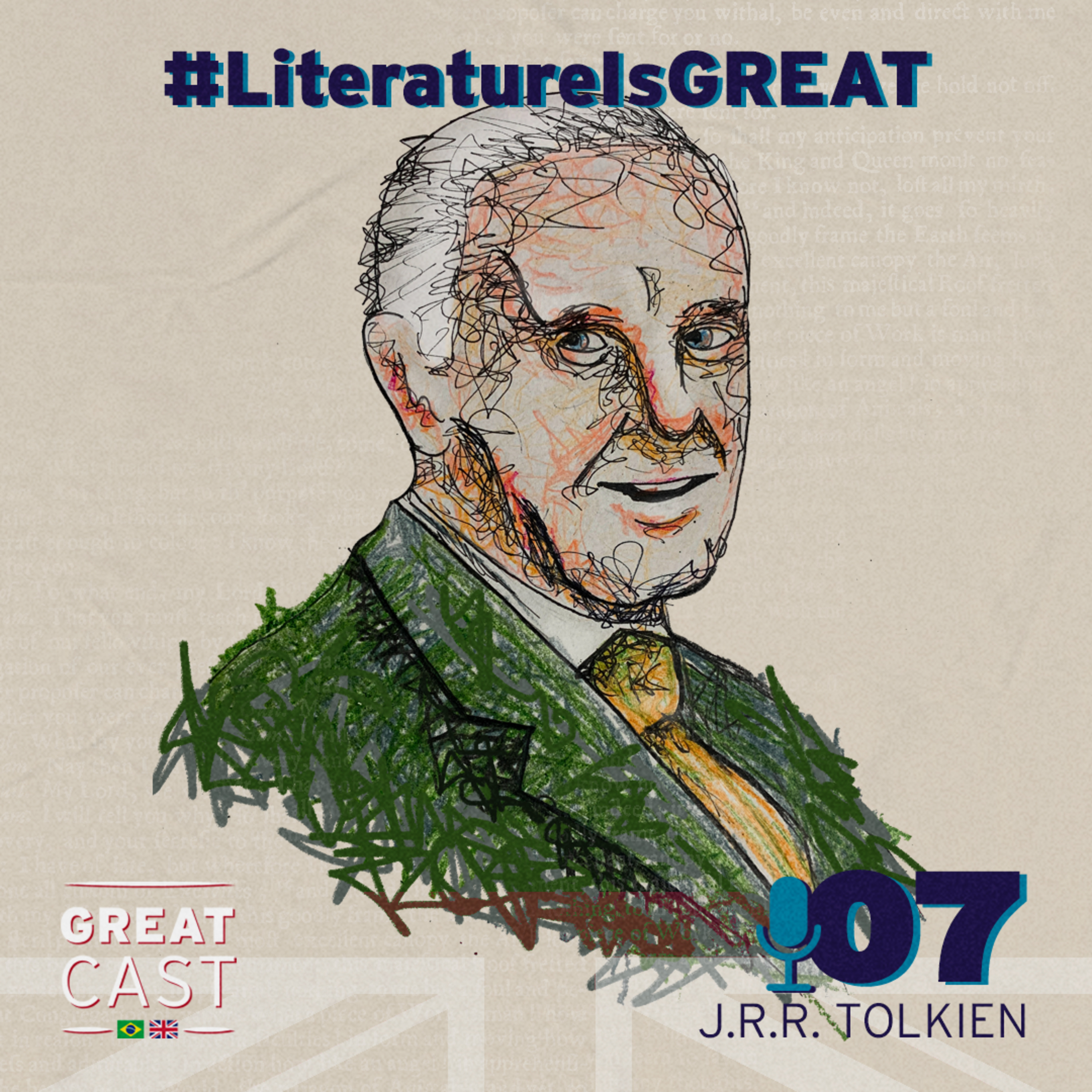 #LiteratureIsGreat #7 - Tolkien: fazedor de línguas e de mundos [PT]