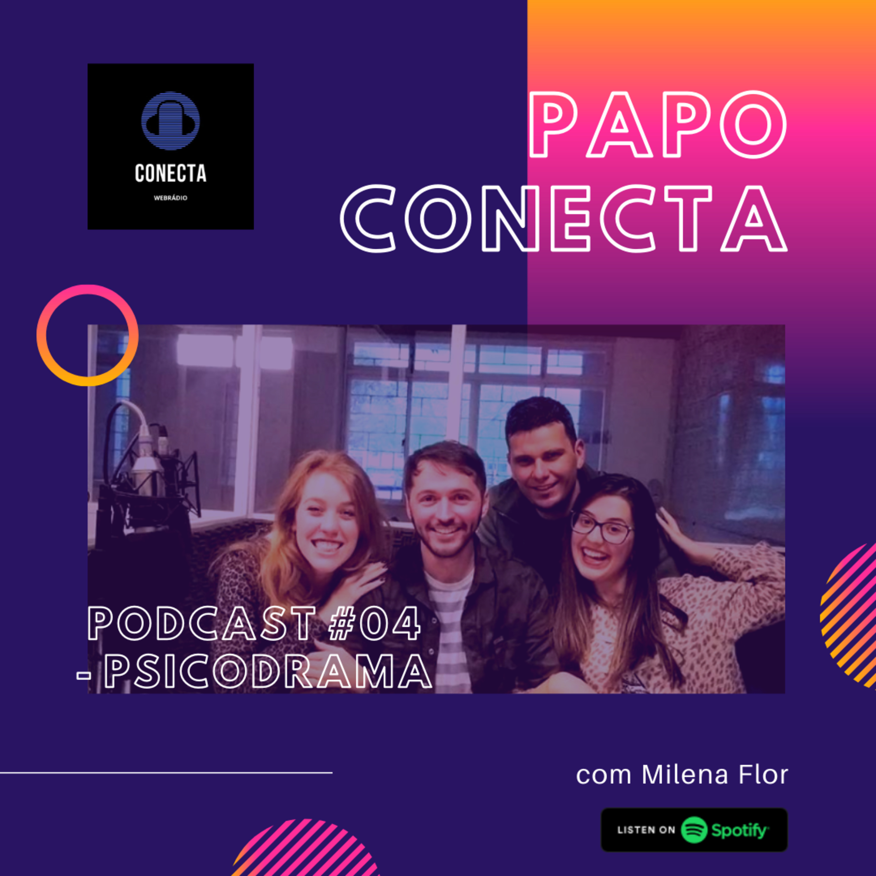 Papo Conecta #04 - Psicodrama episode artwork