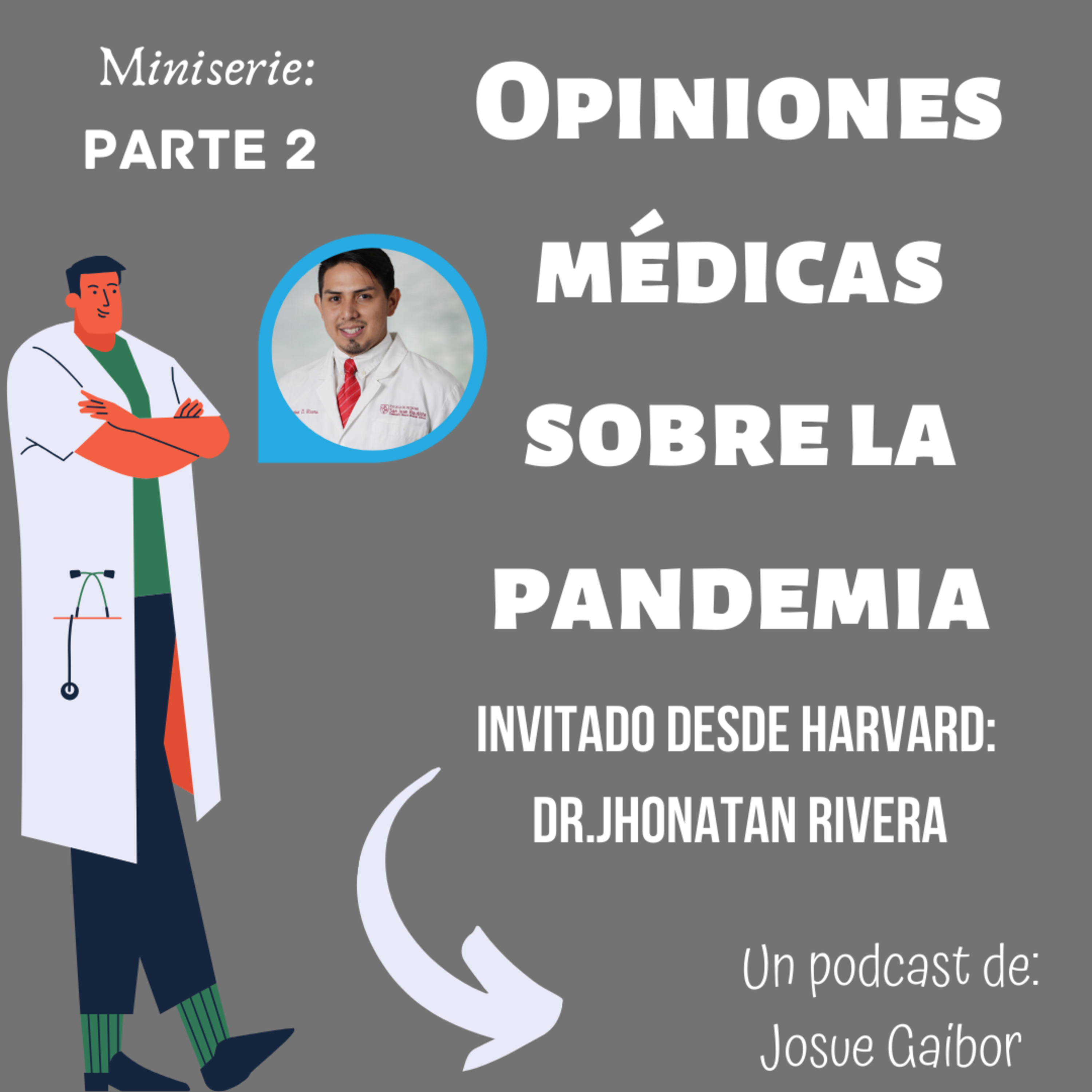 Opiniones médicas sobre la pandemia | Parte 2. Miniserie | Dr.Jhonathan Rivera