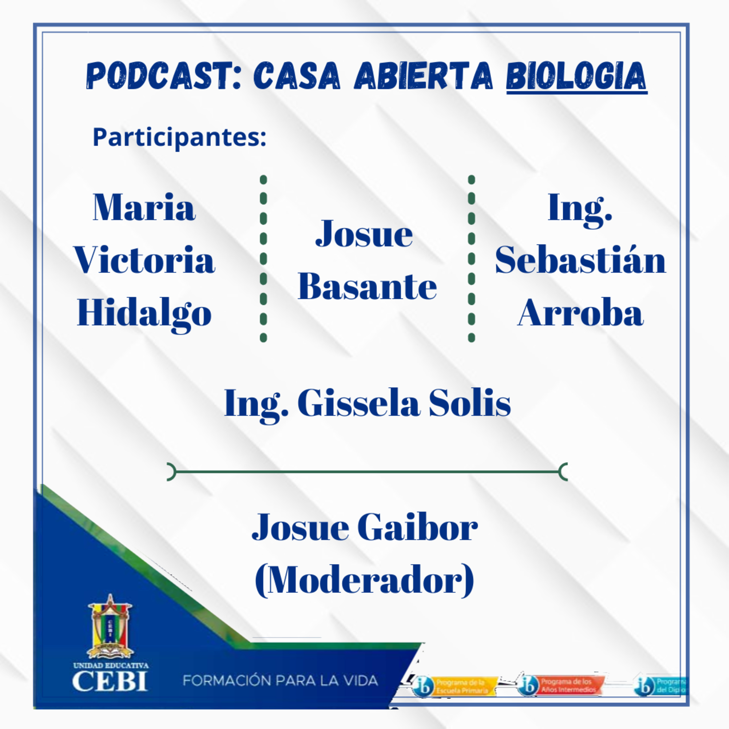¿Biogás?, ¿Biocombustible?, ¿Biodiversidad e impacto ambiental?..Casa Abierta CEBI Biologia