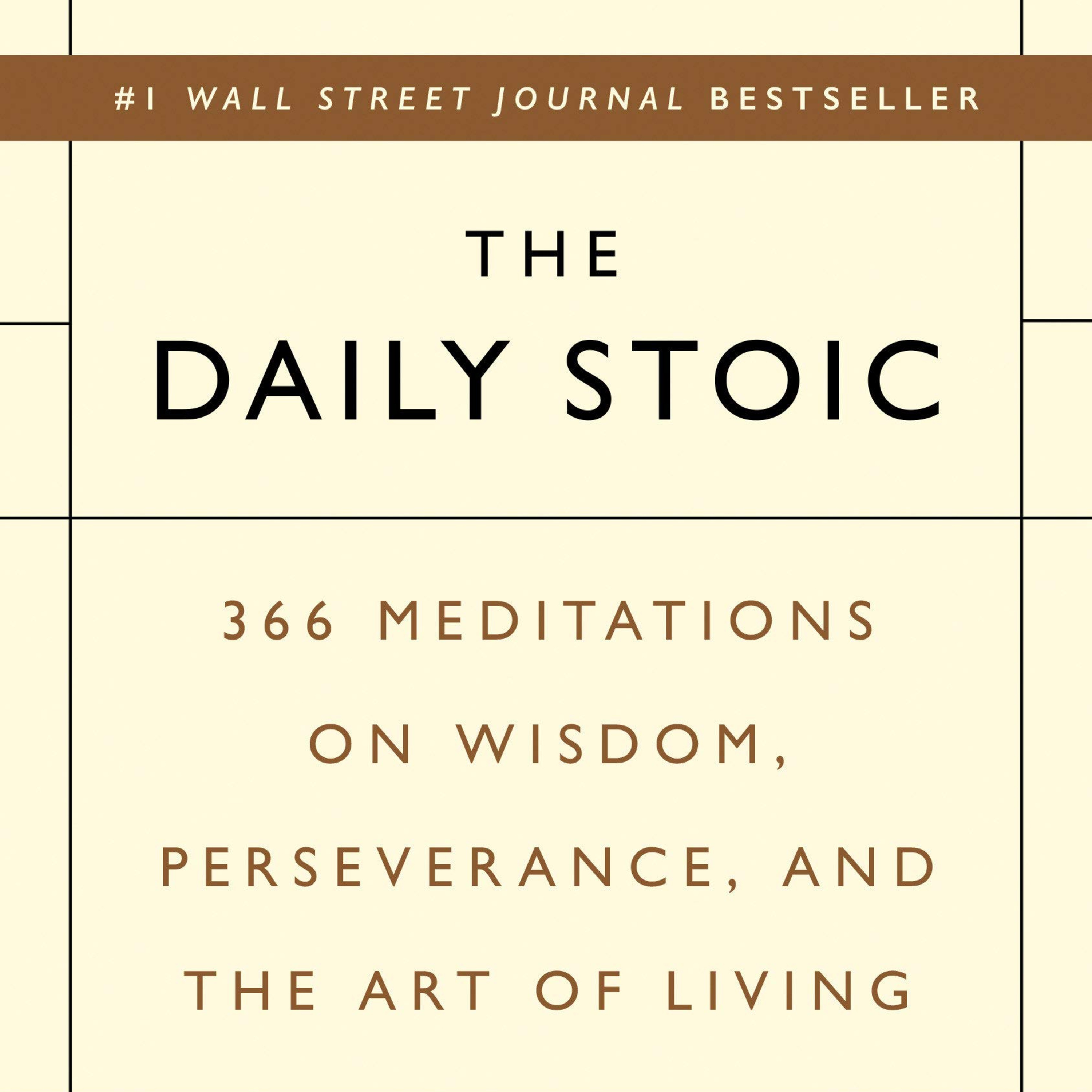 کاور خلاصه صوتی کتاب The daily stoic بخش اول