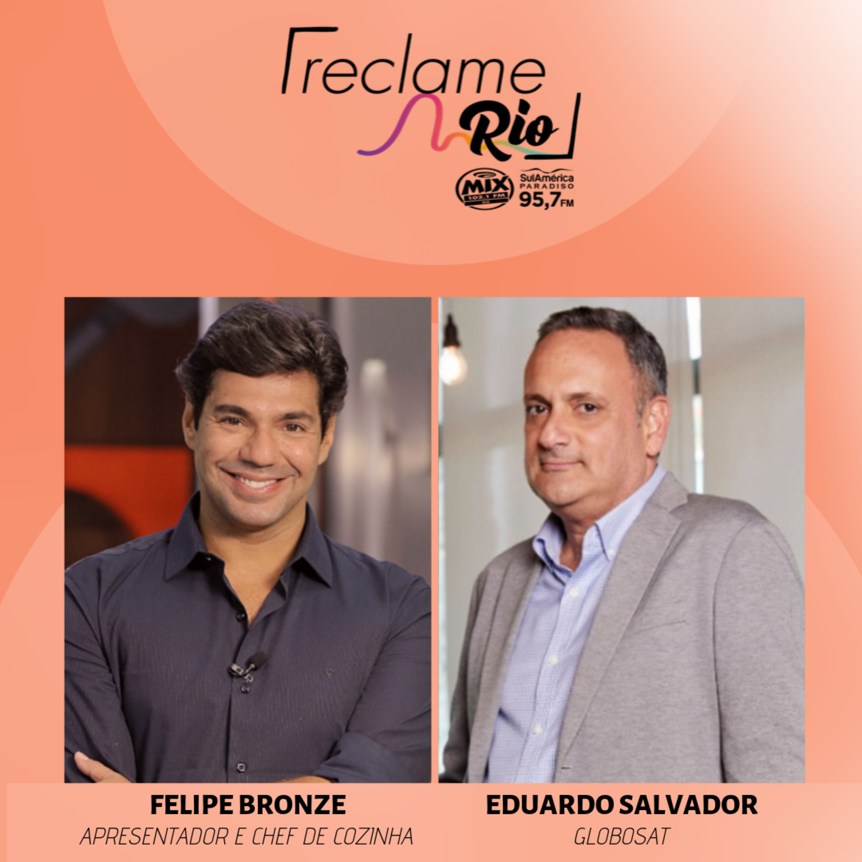 Felipe Bronze (apresentador e chef de cozinha) e Eduardo Salvador (Globosat) episode artwork