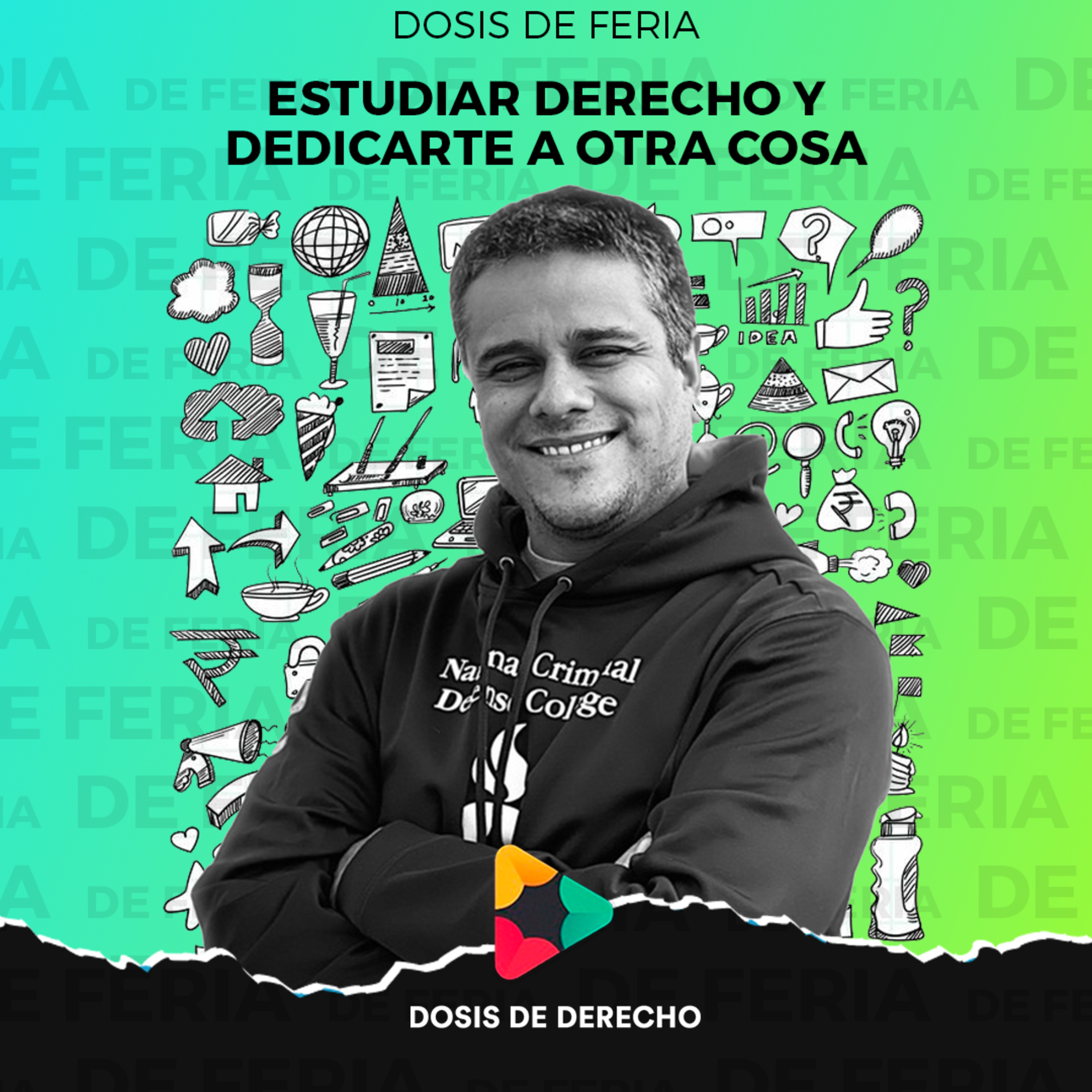 Dosis de feria: Estudiar derecho y dedicarse a la literatura