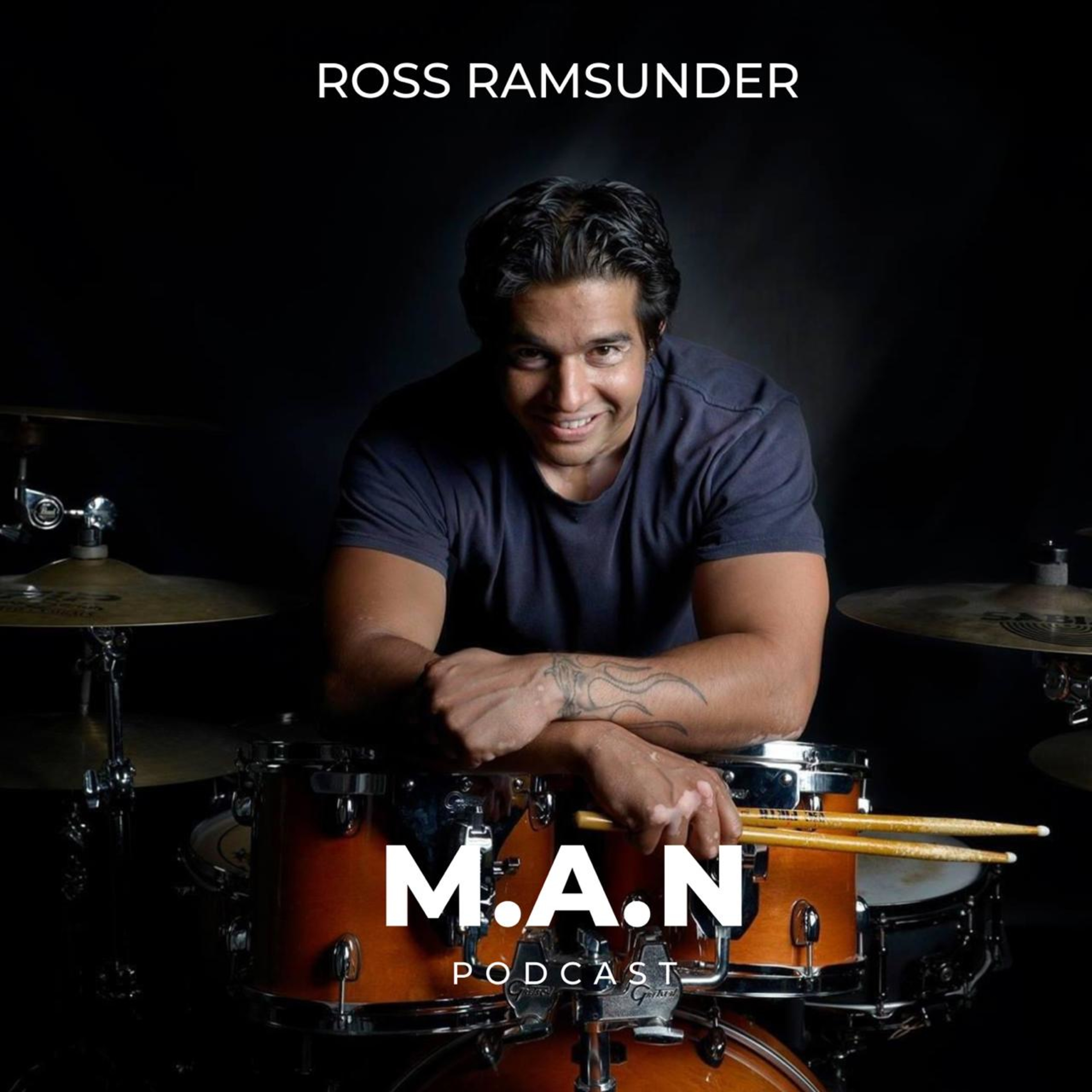cover of episode E28| Ross Ramsunder on Music, Divorce& finding love, mental health and living with Vitiligo 