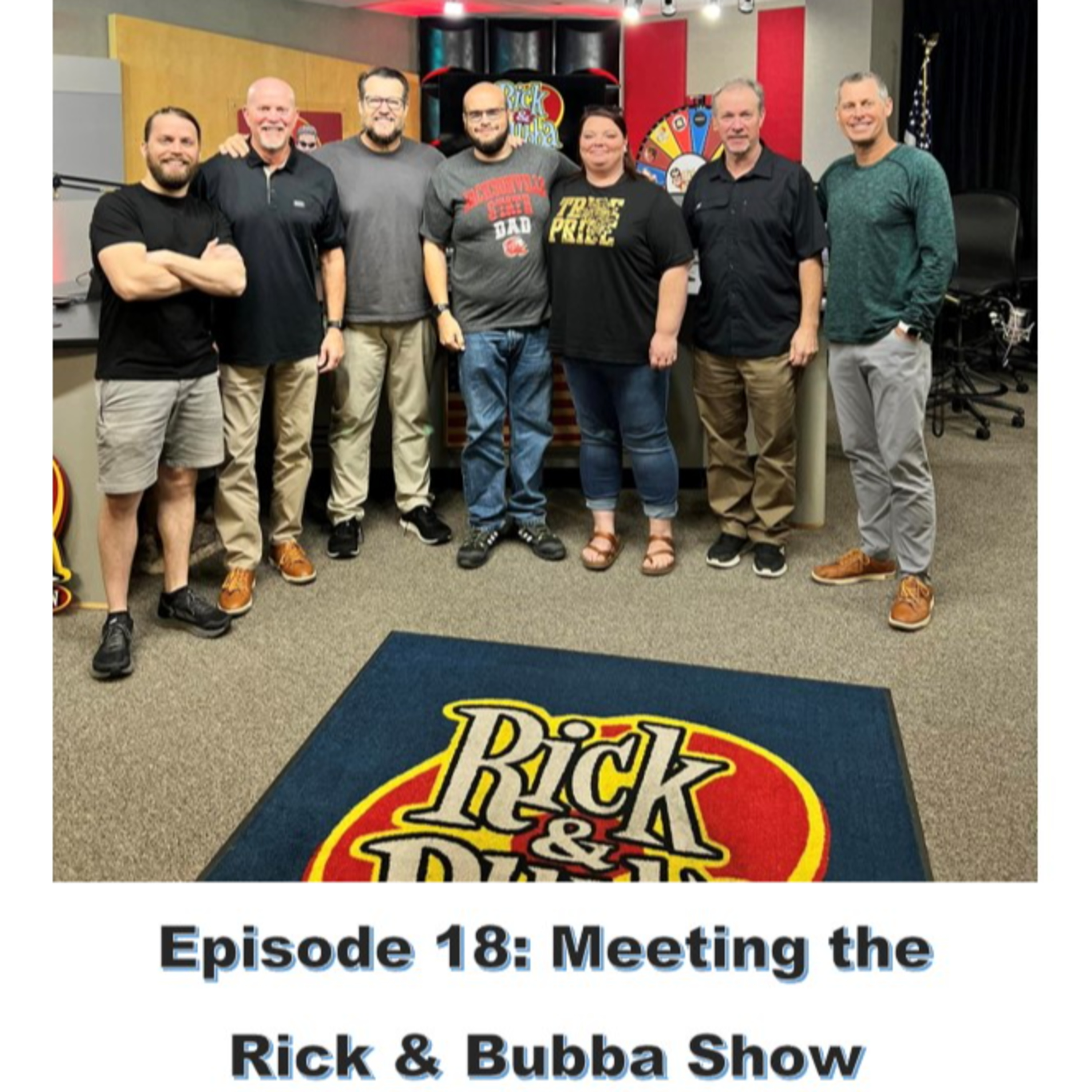 S1 E18| A Field Trip for the Ages. We visit the Golden Ticket Seats to the Rick and Bubba Show