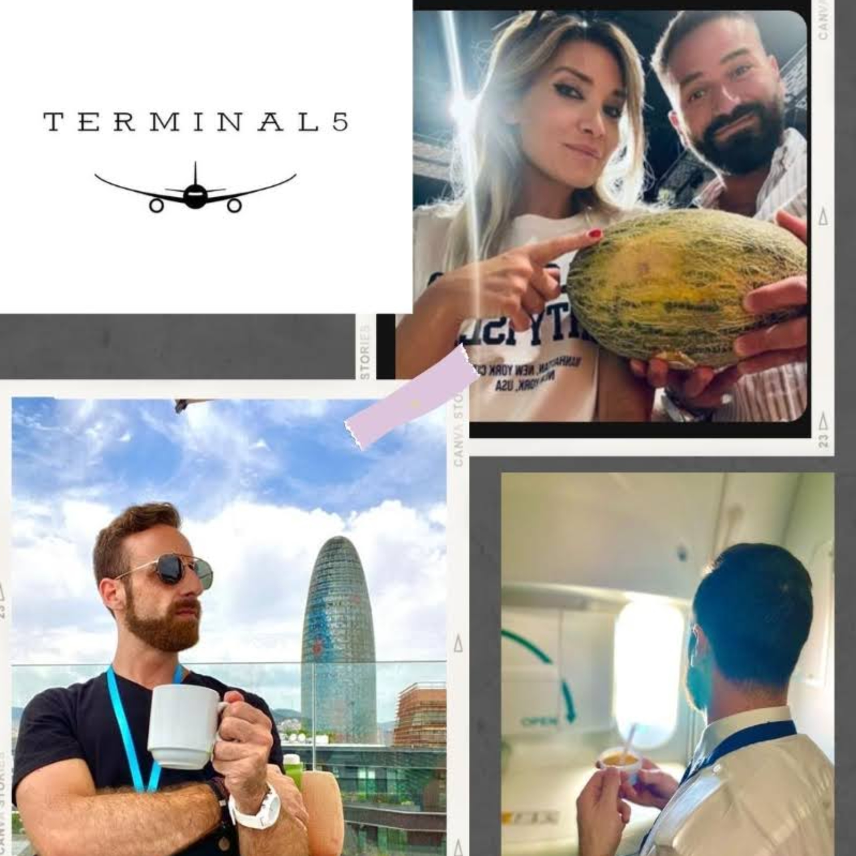Café (limonada) en la Terminal 5 - S3E4