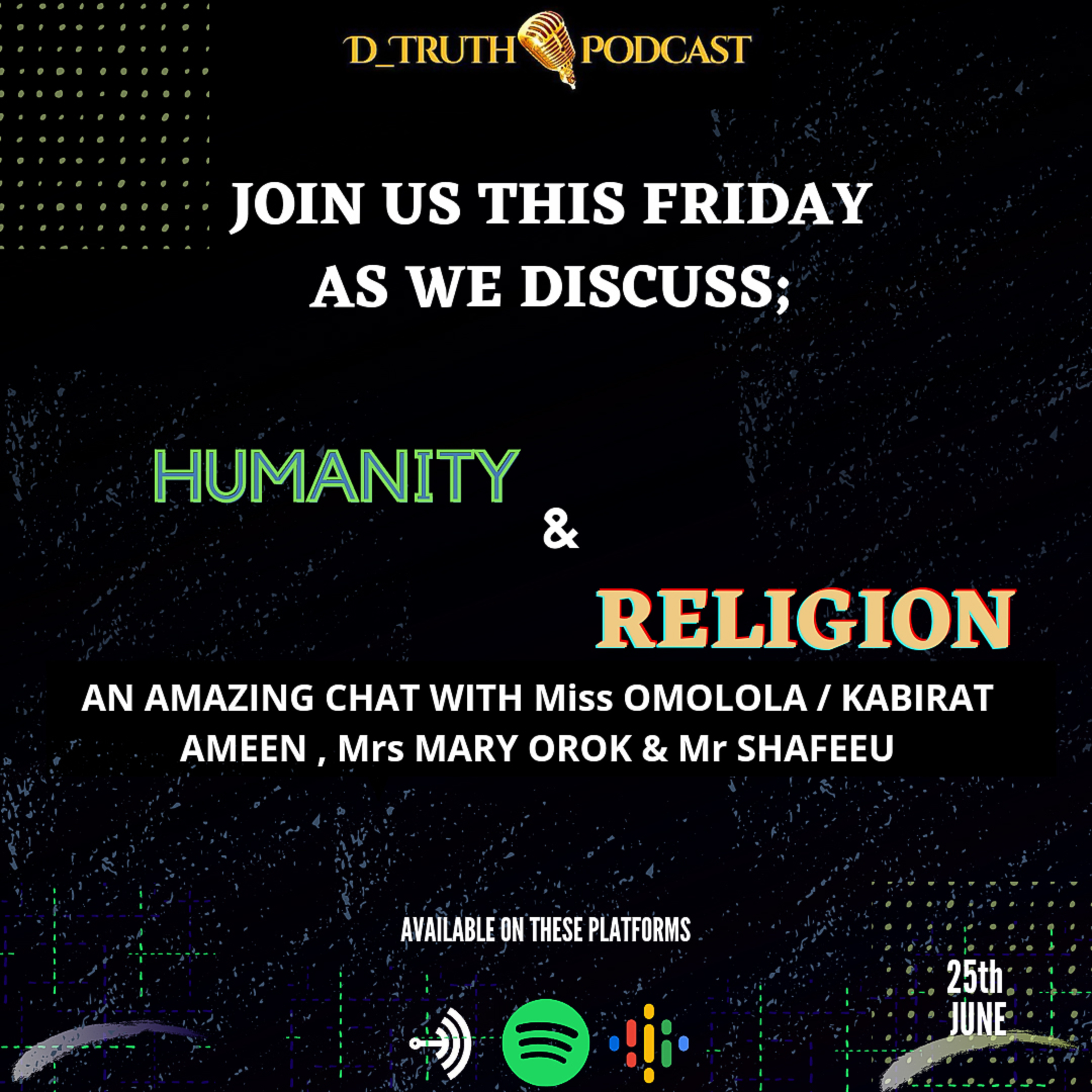 HUMANITY AND RELIGION episode artwork