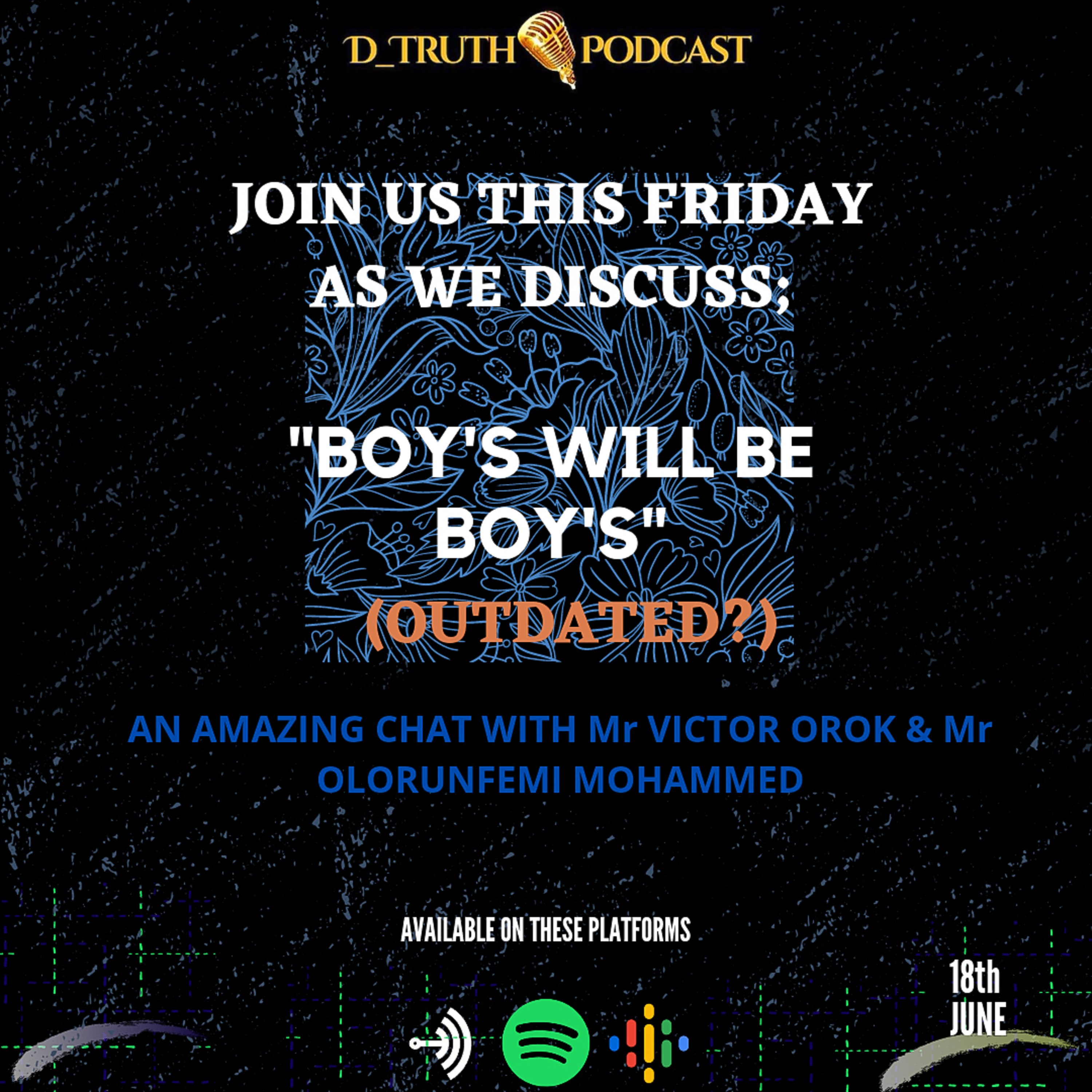 Boy's Will be boy's (updated) episode artwork